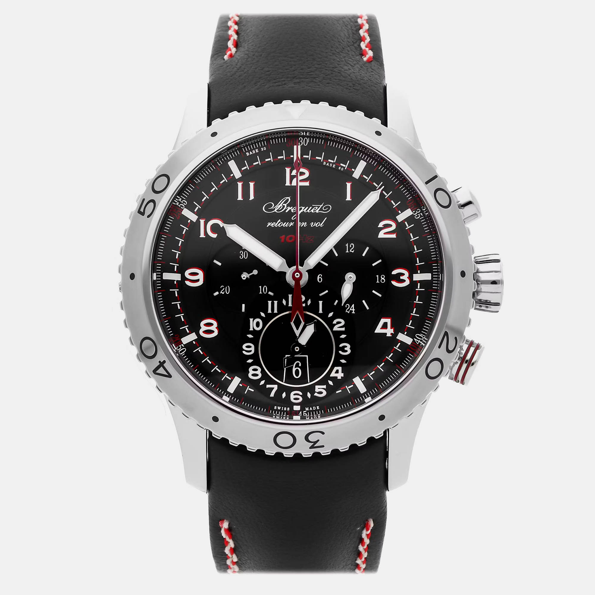 

Pre-Owned Breguet Transatlantique Type XXII Flyback Chronograph 3880ST/H2/3XV, Black
