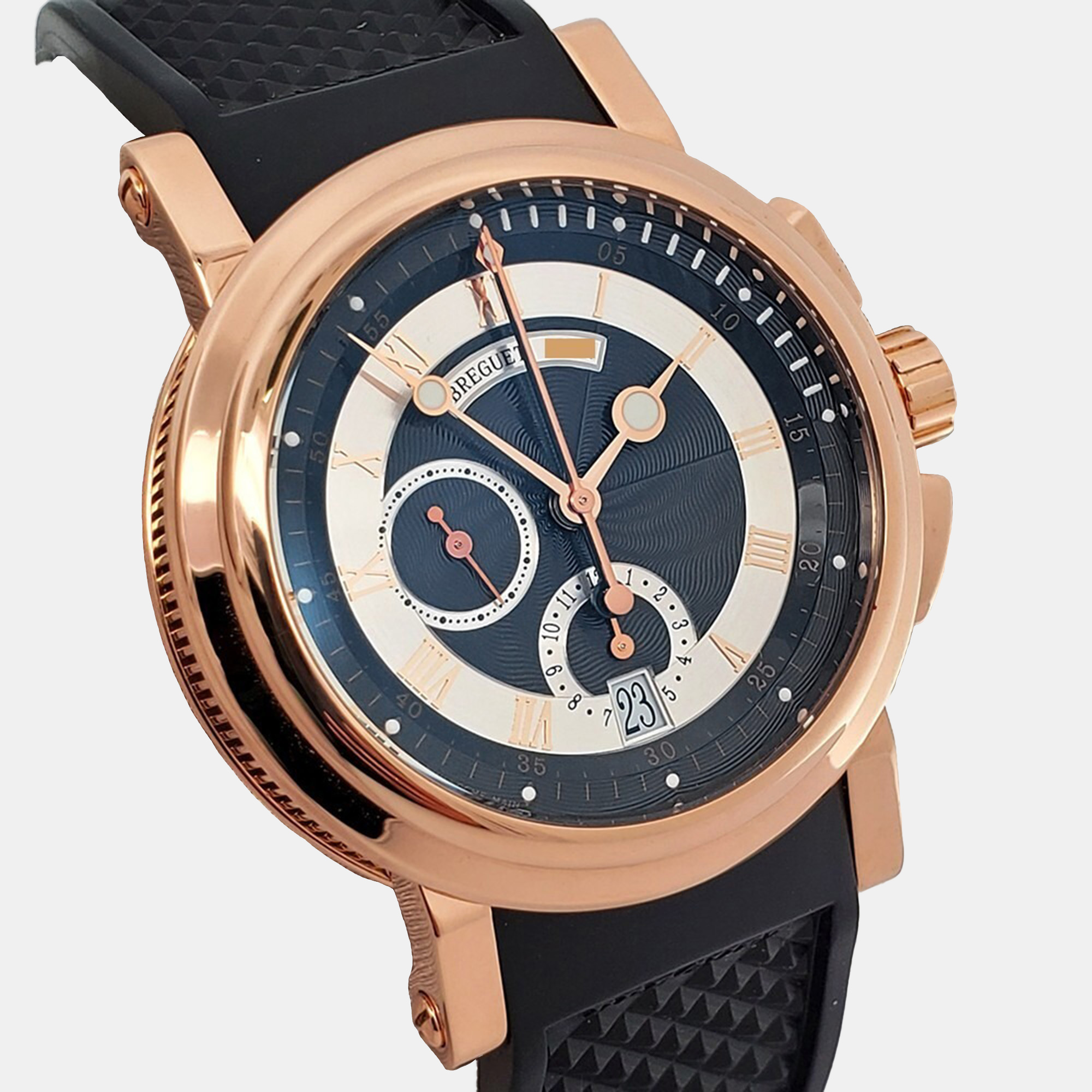 

Breguet Marine 5827BR Automatic Black 18k Rose Gold Men’s Wristwatch 42 mm