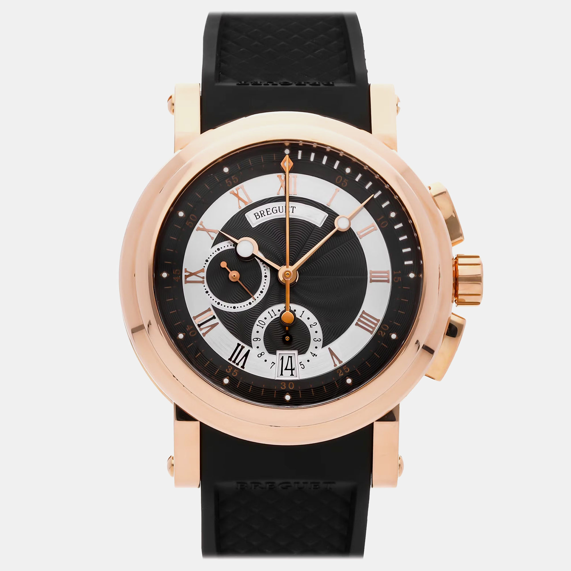 

Pre-Owned Breguet Marine Chronograph 5827BR/Z2/5ZU, Black