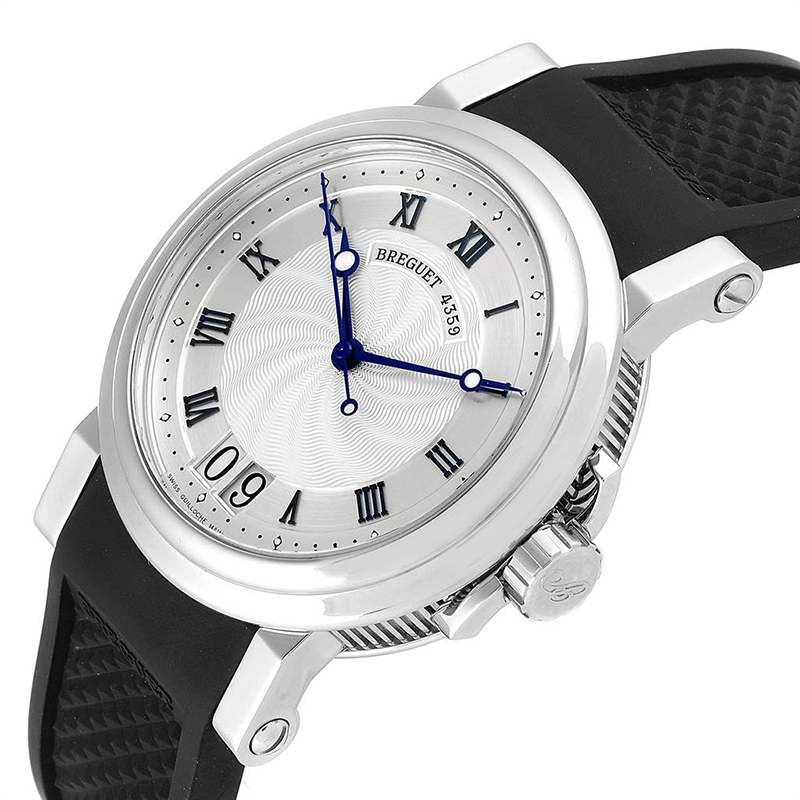 

Breguet Silver Stainless Steel Marine