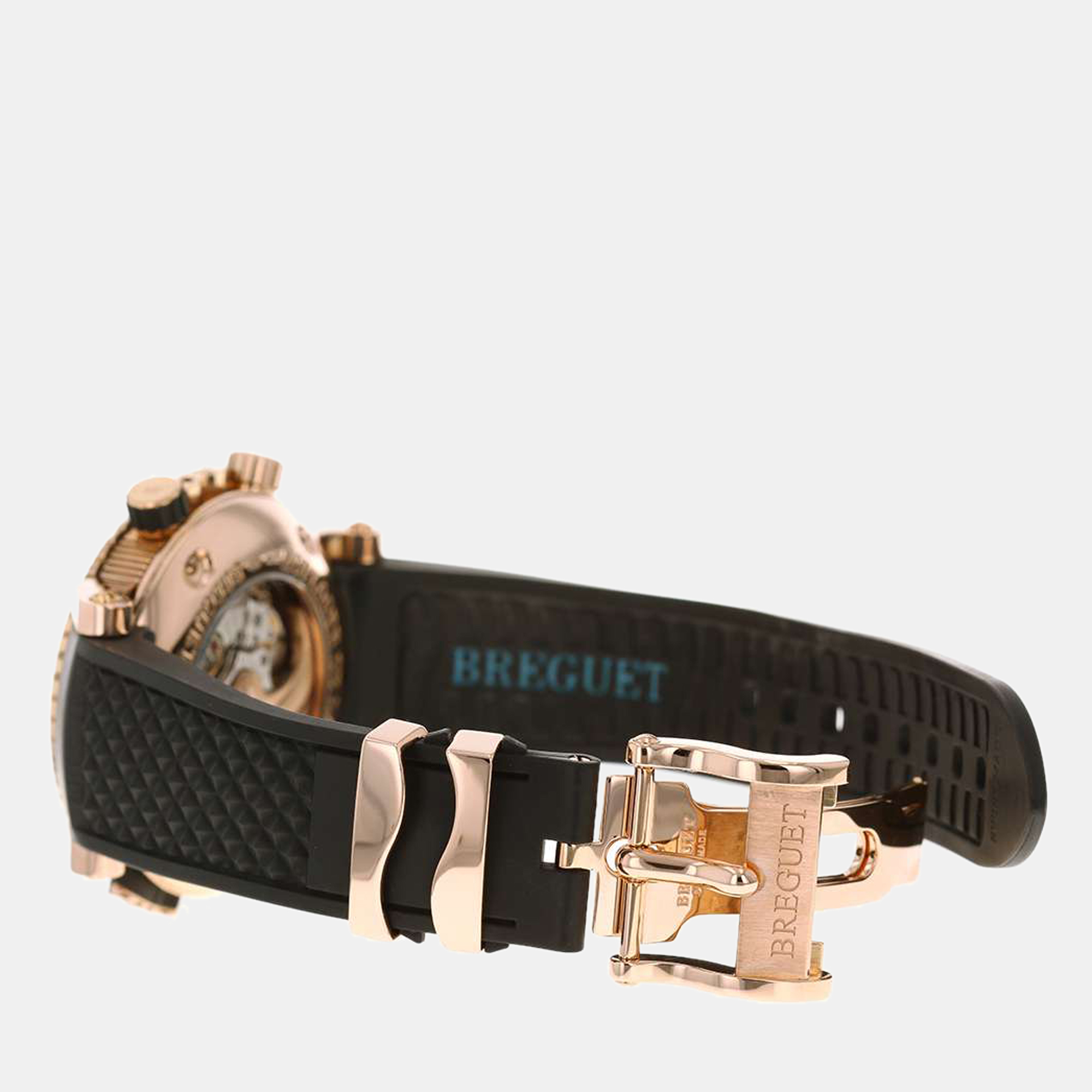 

Breguet Grey 18k Rose Gold Royal Marine 5847BR/Z2/5ZV Automatic Men's Wristwatch 45 mm