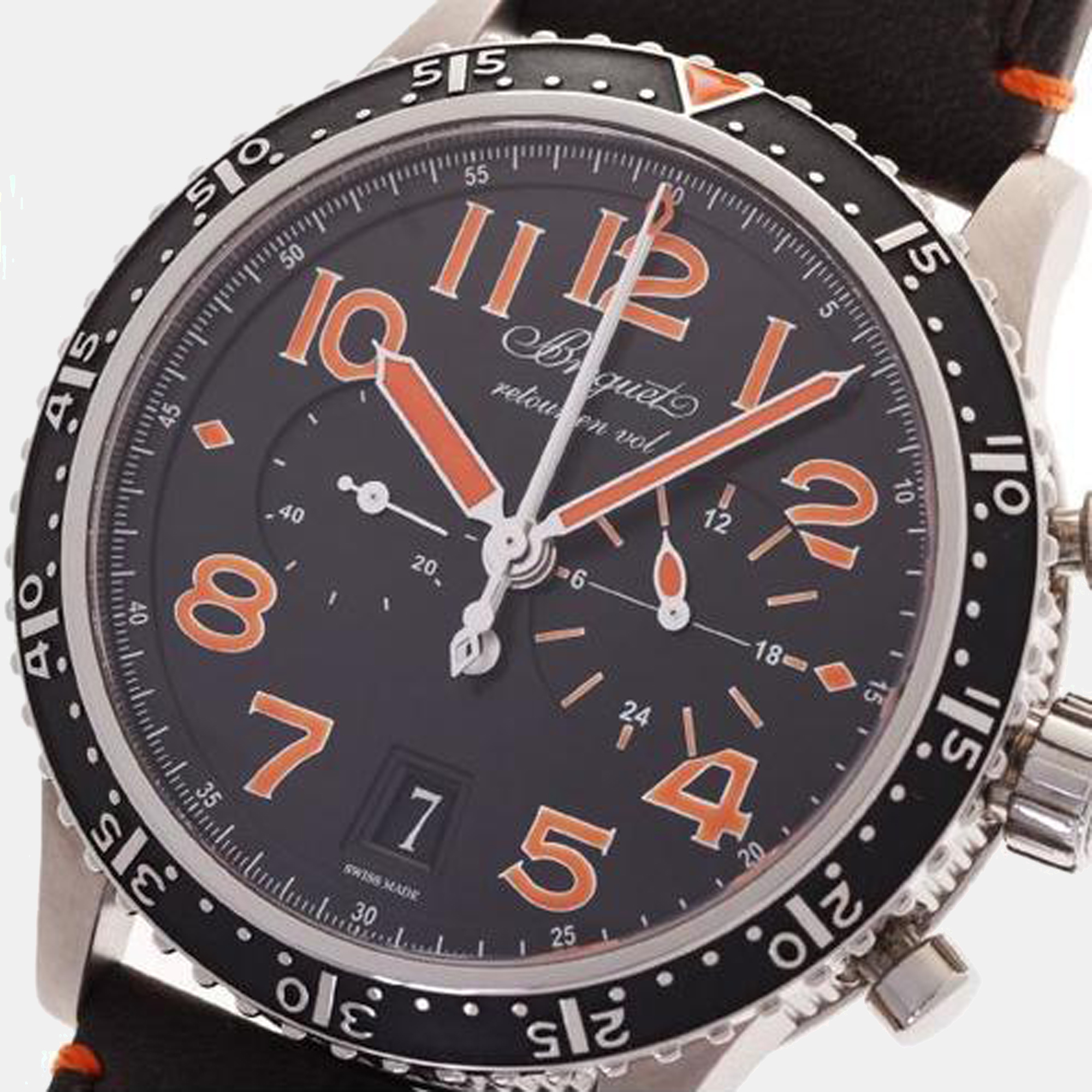 

Breguet Black Titanium Type XXI 250 3815TI/HO/3ZU Automatic Men's Wristwatch