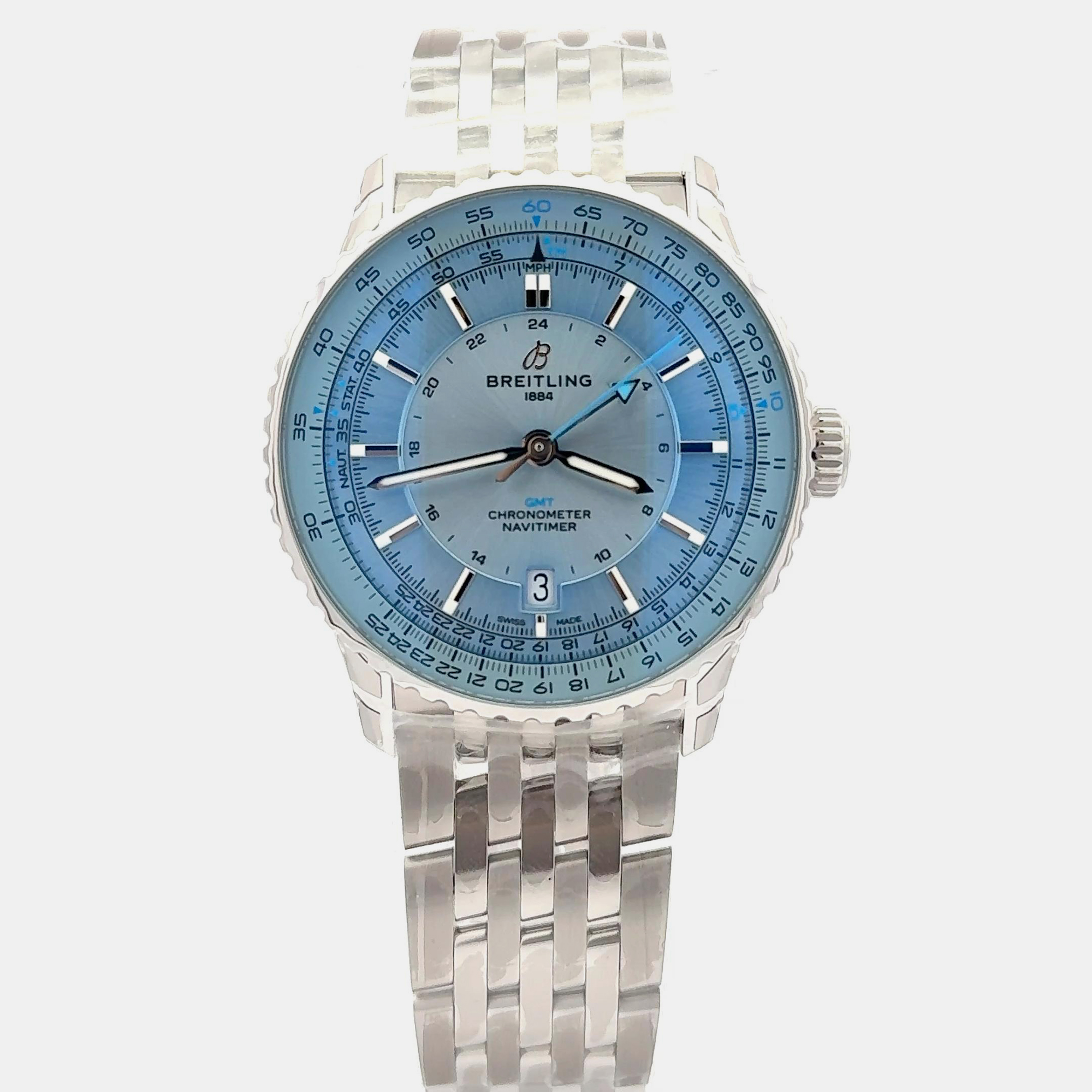 

Breitling Navitimer A32310171C1A1 Automatic Blue Stainless Steel Men’s Wristwatch 41 mm