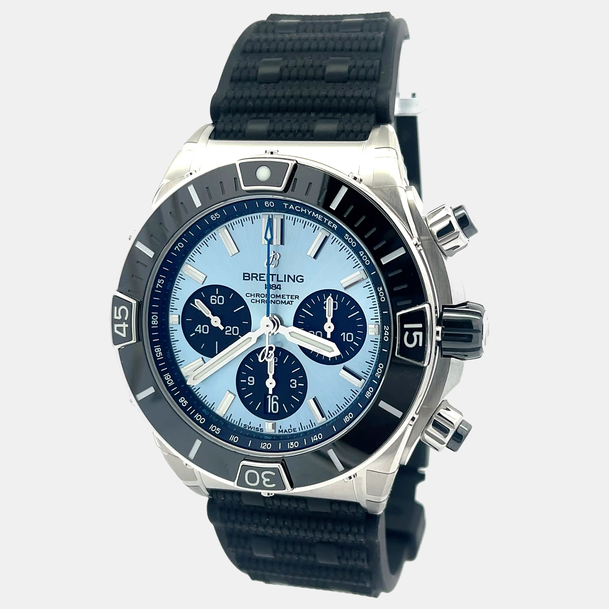 Breitling Chronomat PB0136251C1S1 Automatic Ice Blue Stainless Steel Men’s Wristwatch 44 mm