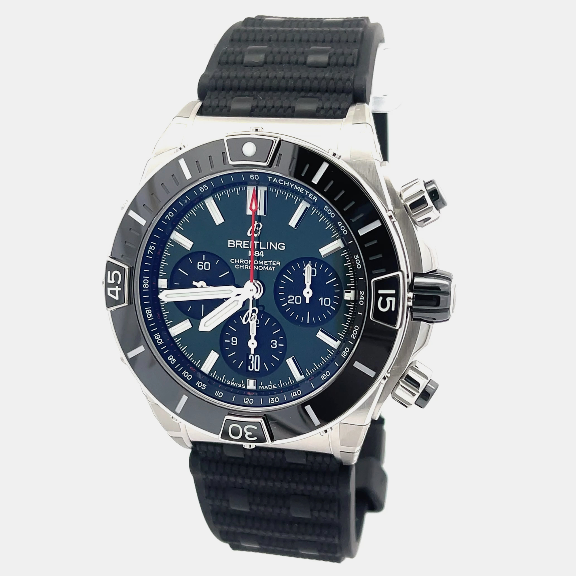 

Breitling Super Chronomat B01 AB0136251L1S1 Automatic Green Stainless Steel Men’s Wristwatch 44 mm