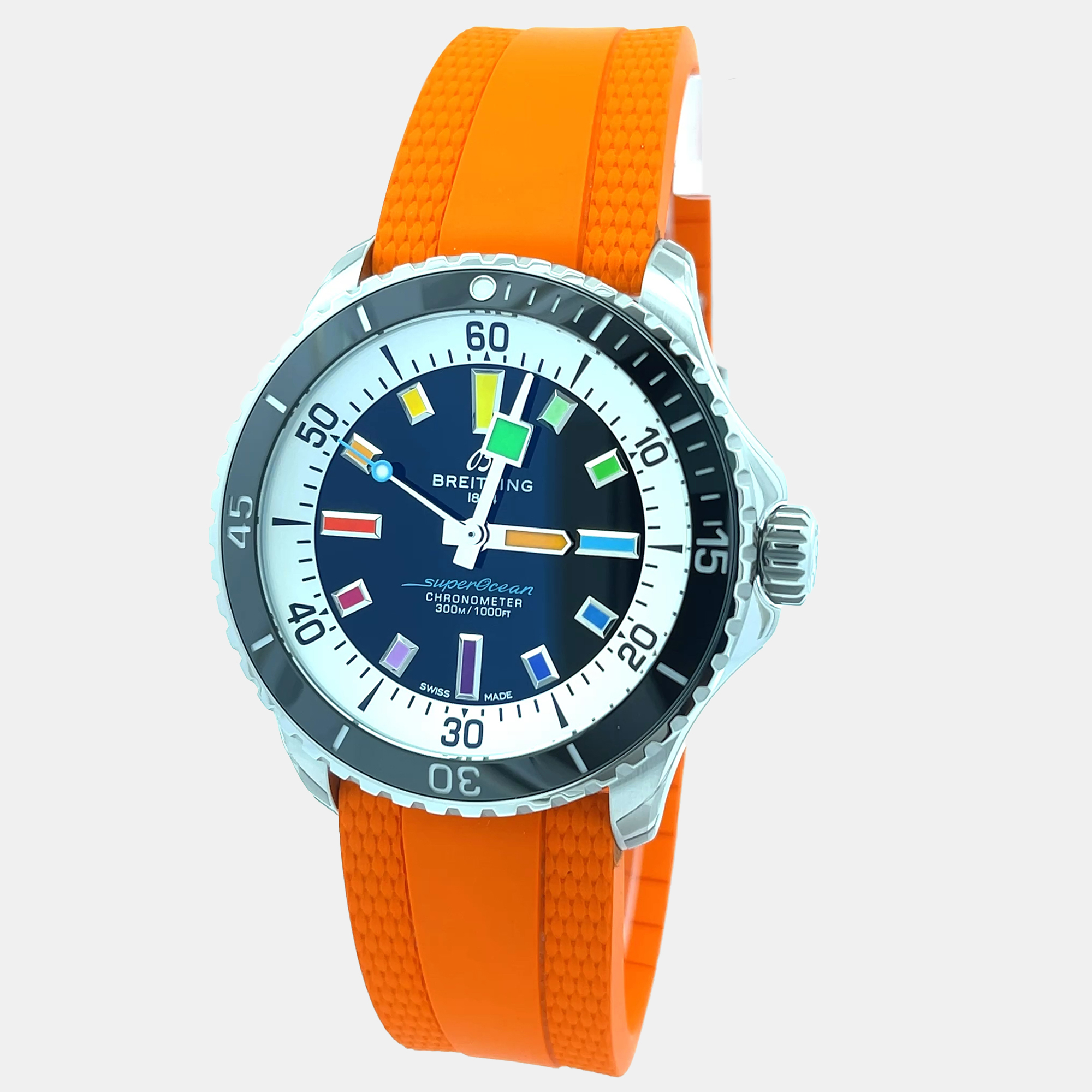 

Breitling Superocean A17375211B2S3 Automatic Stainless Steel Men’s Wristwatch 42 mm, Black