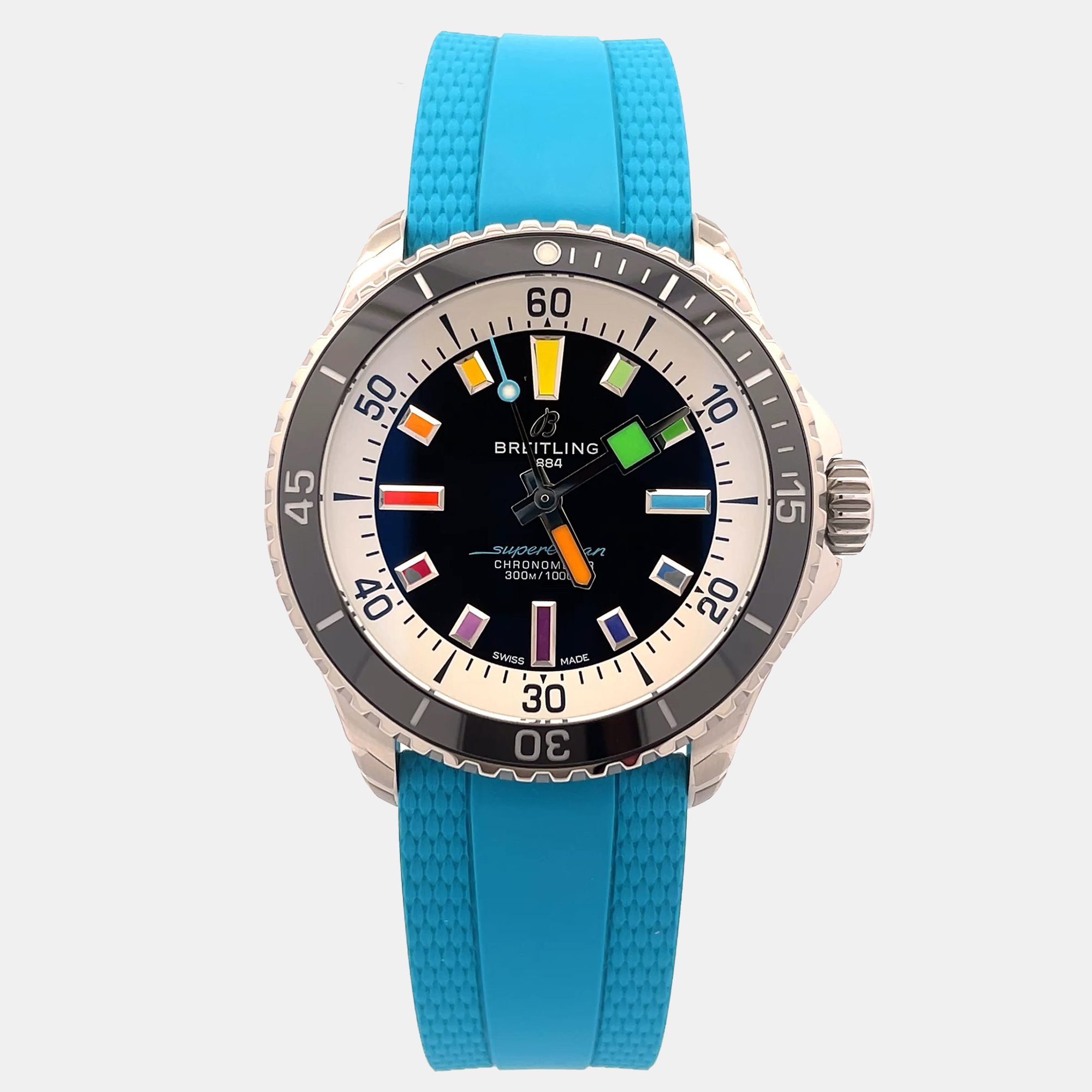 

Breitling Superocean A17375211B2S1 Automatic Stainless Steel Men’s Wristwatch 42 mm, Black