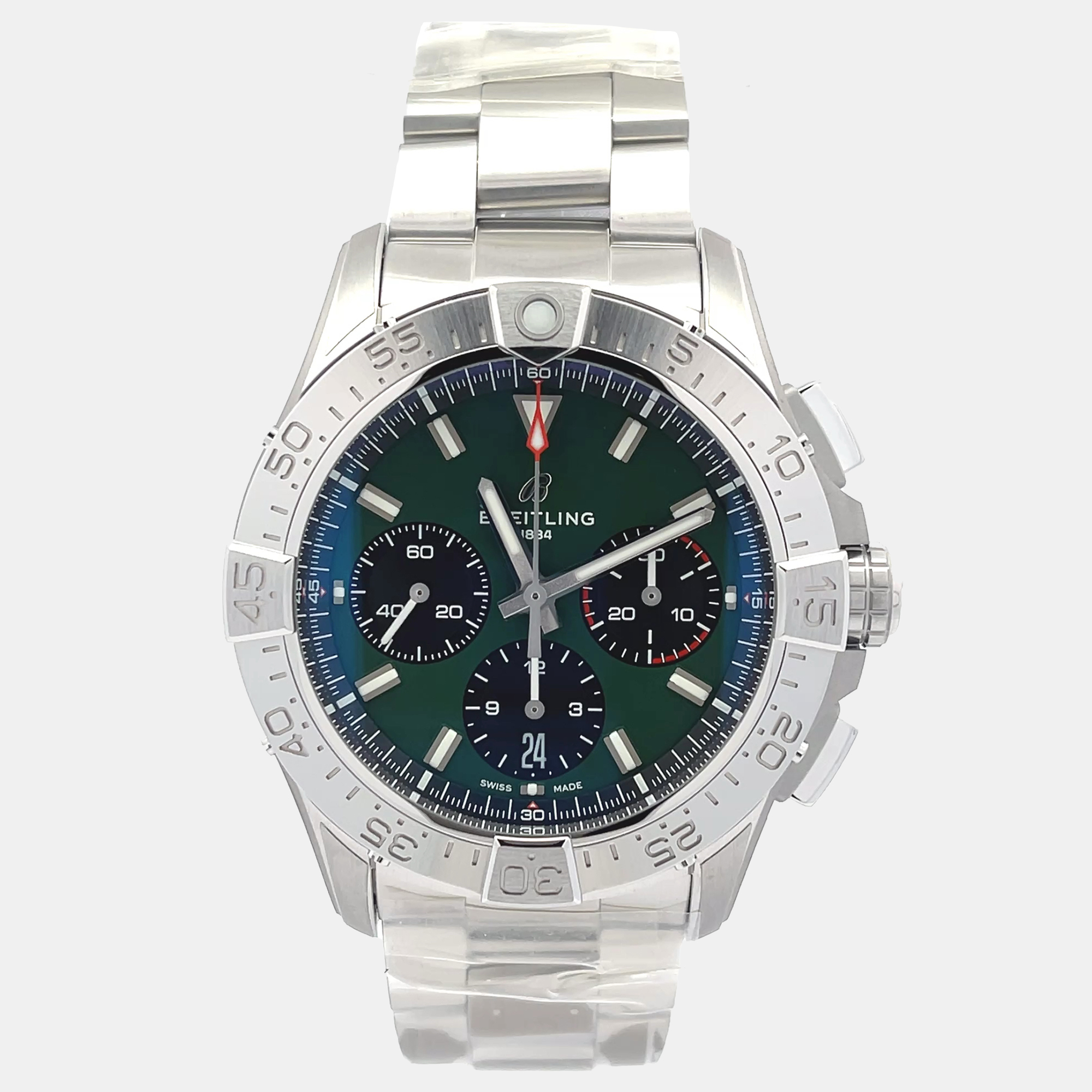 

Breitling Avenger AB0146101L1A1 Automatic Green Stainless Steel Men’s Wristwatch 42 mm