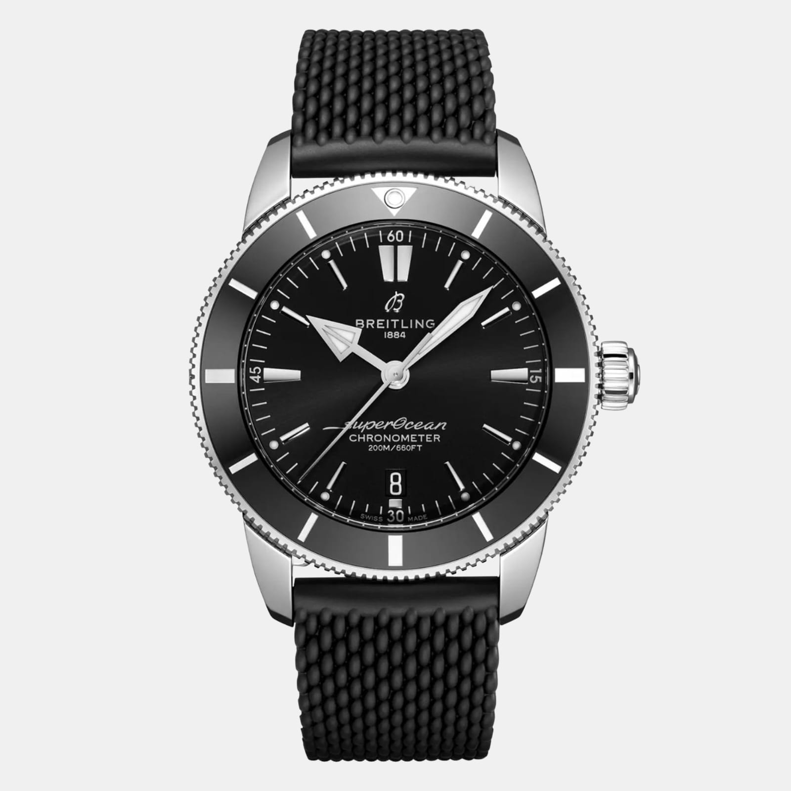 

Breitling Superocean AB2030121B1S1 Automatic Black Stainless Steel Men's Wristwatch 44 mm