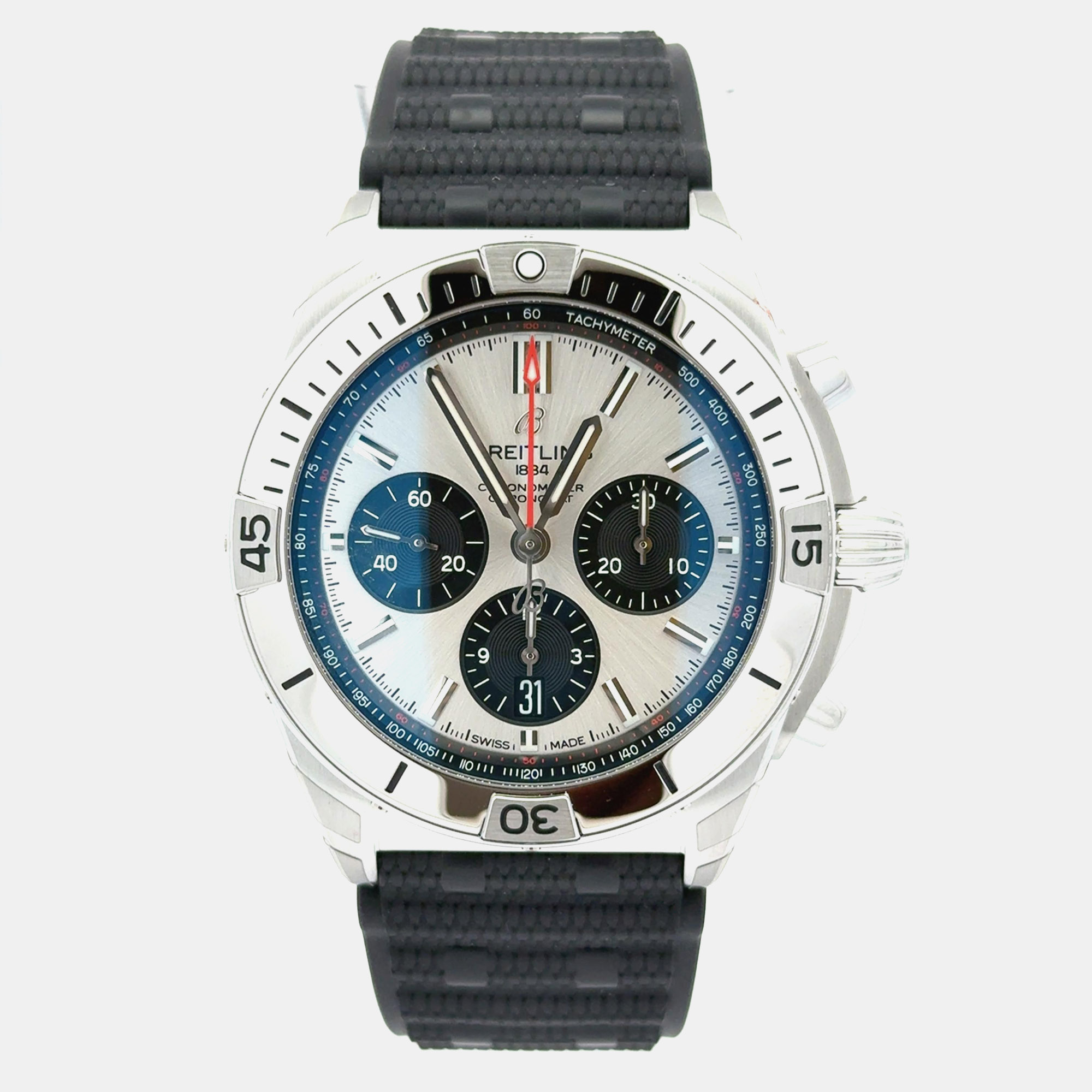 Breitling Chronomat 42 B01 AB0134101G1S2 Automatic Silver Stainless Steel Men’s Wristwatch 42 mm