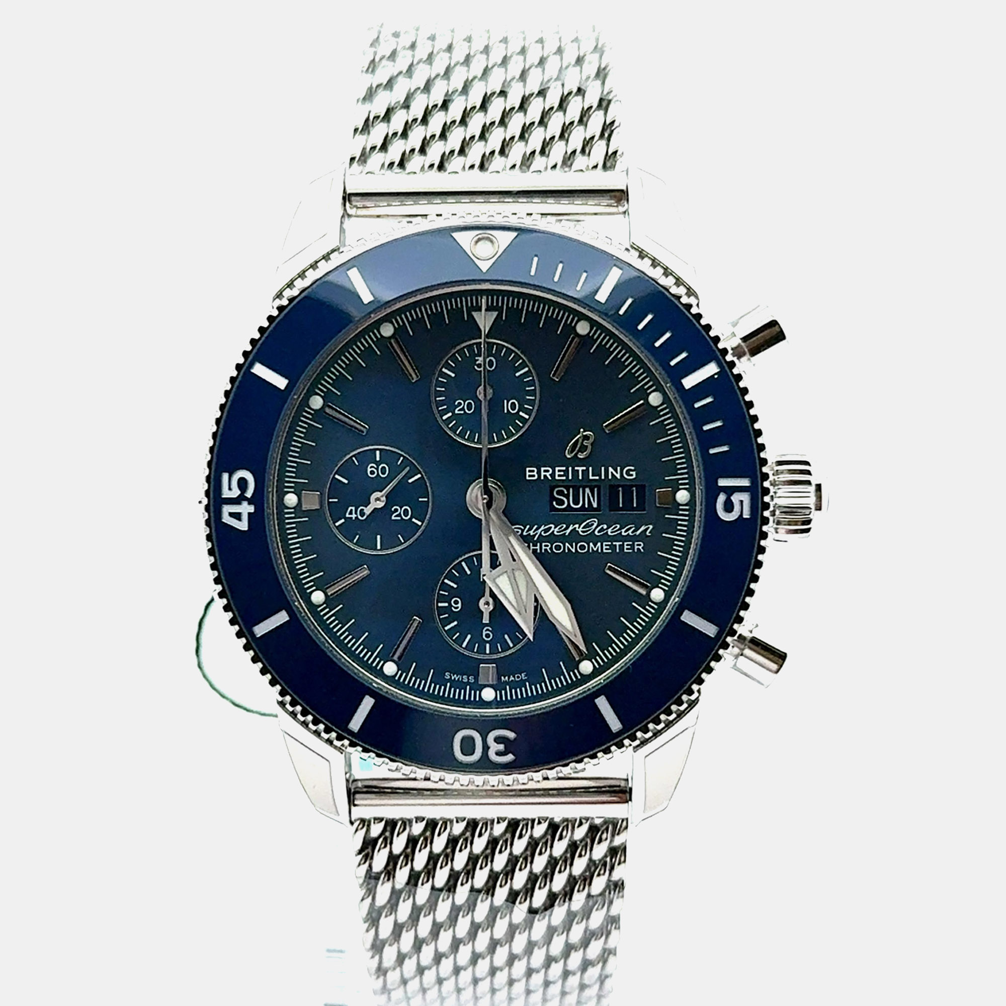 

Breitling Superocean Heritage II A13313161C1A1 Automatic Blue Stainless Steel Men's Wristwatch