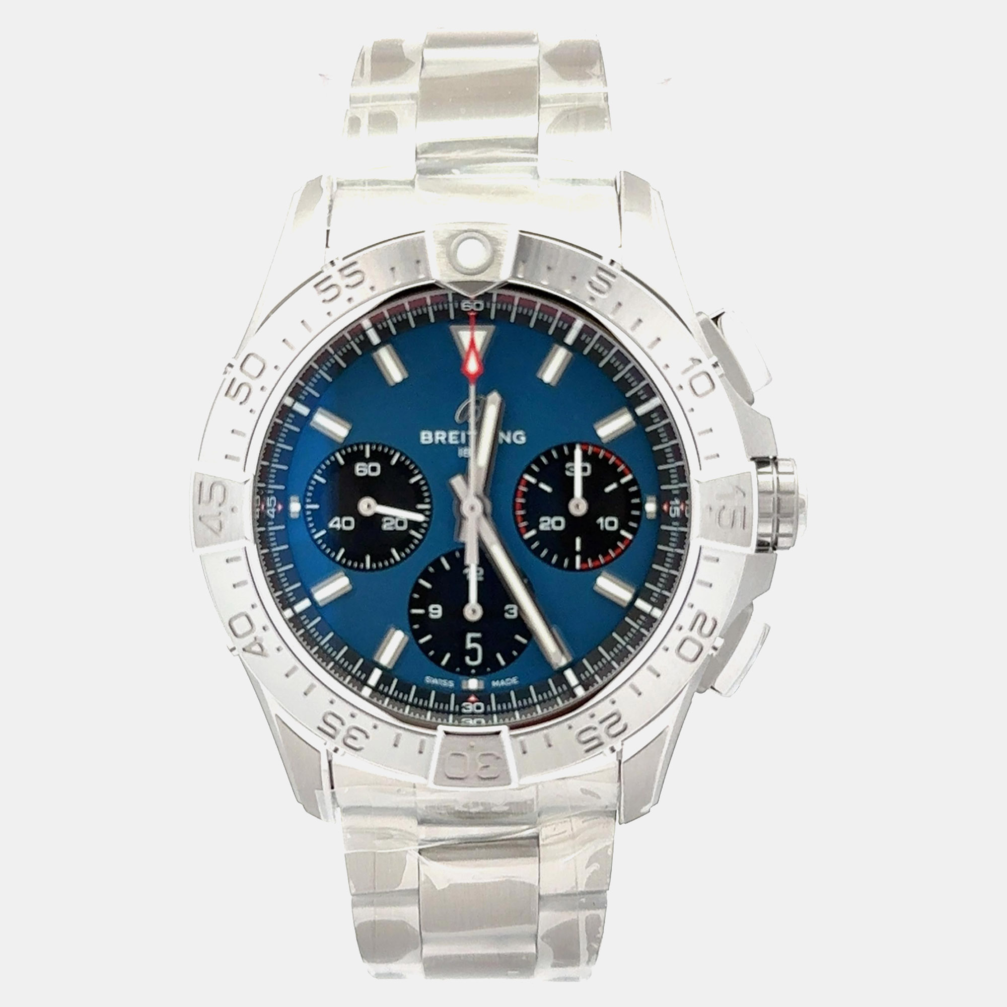 

Breitling Avenger B01 Chronograph 42 AB0146101C1A1 Automatic Blue Stainless Steel Men's Wristwatch