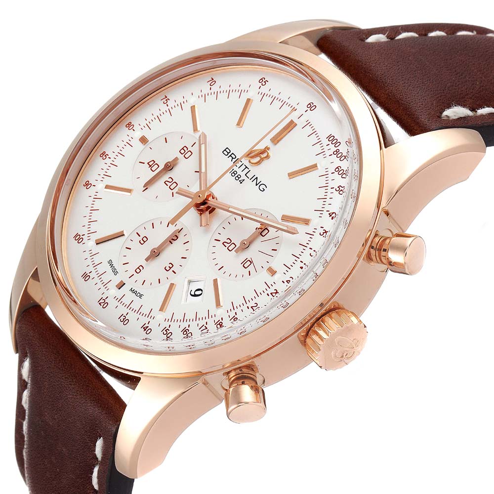 

Breitling Silver, Brown