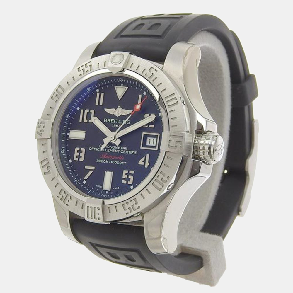 

Breitling Black PVD Coated And Stainless Steel Avenger Seawolf A1733110 Automatic Men's Wristwatch 45 mm