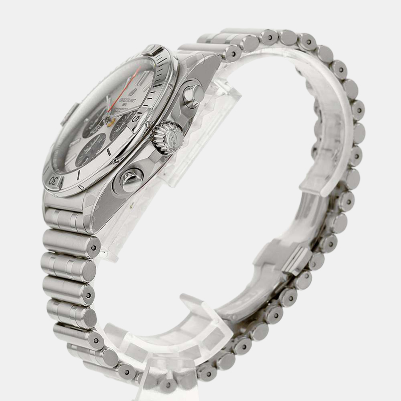 

Breitling Silver Stainless Steel Chronomat AB0134101G1A1 Automatic Men's Wristwatch 42 mm