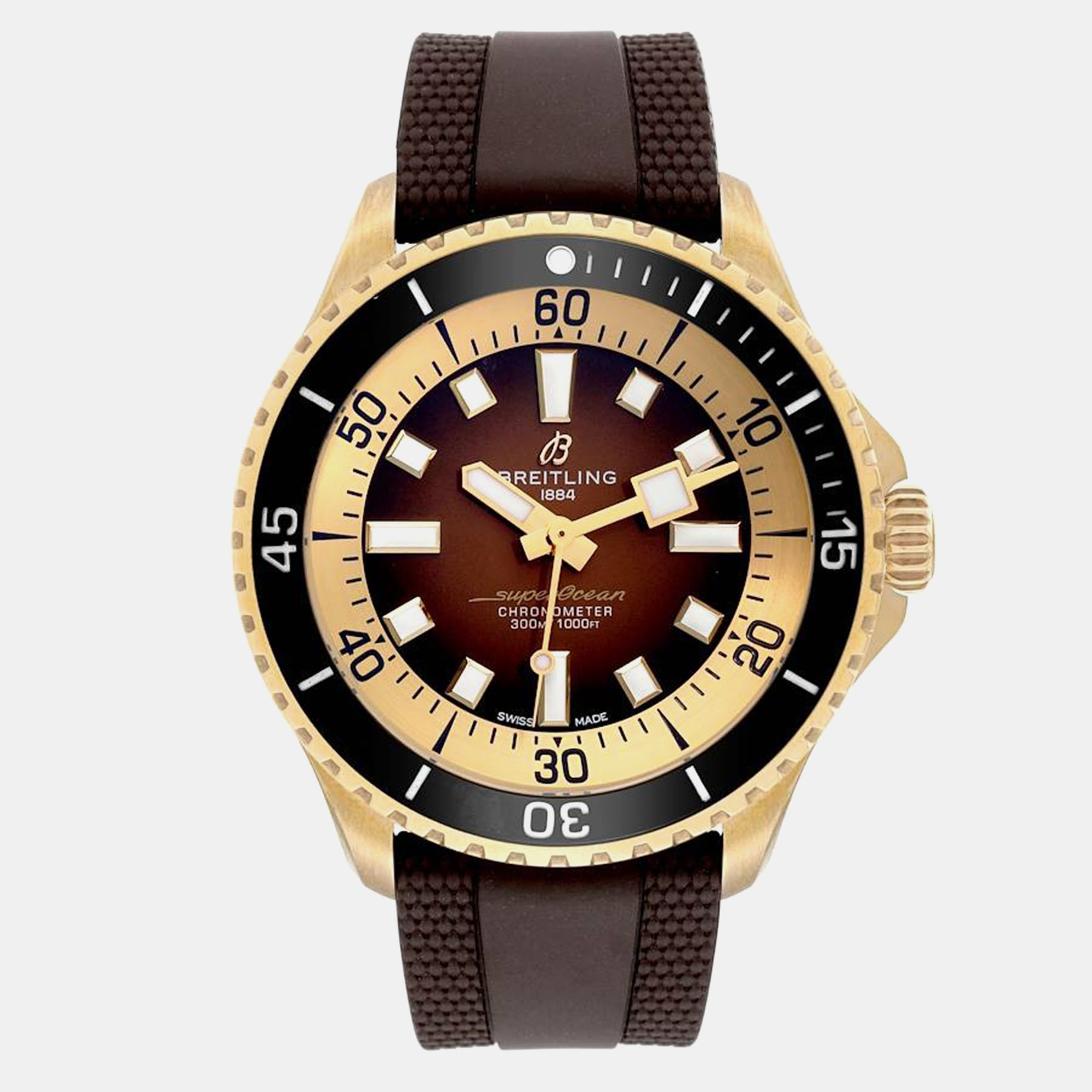 

Breitling Brown Bronze Superocean N17376201Q1S1 Automatic Men's Wristwatch 44 mm