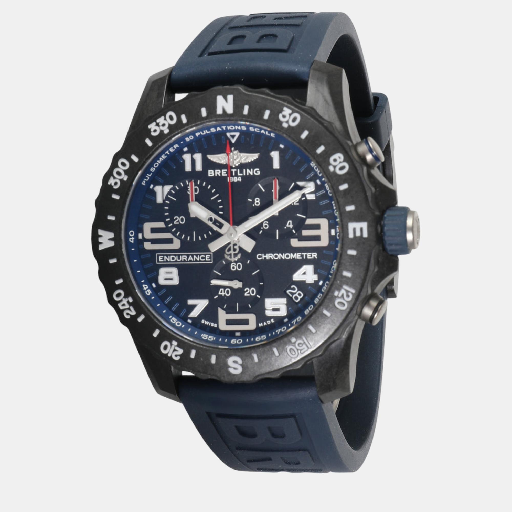 

Breitling Black Breitlight Professional X82310D51B1S1 Quartz Men's Wristwatch 44 mm
