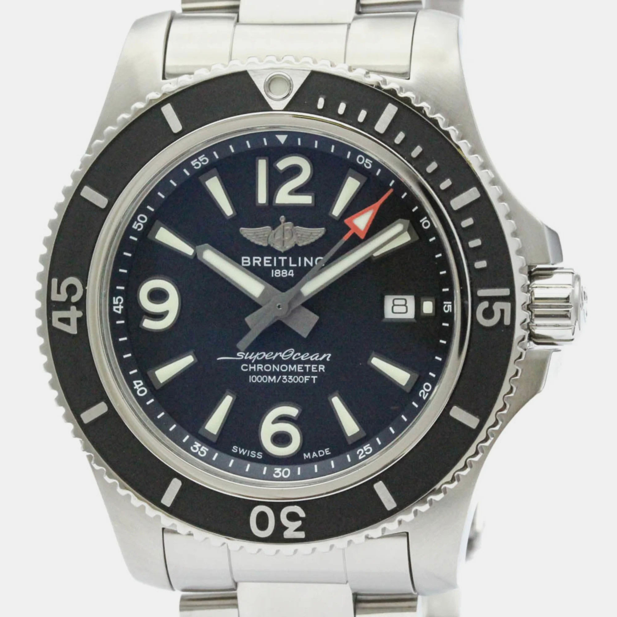 

Breitling Superocean Steel Automatic Men's Watch 44 mm, Black
