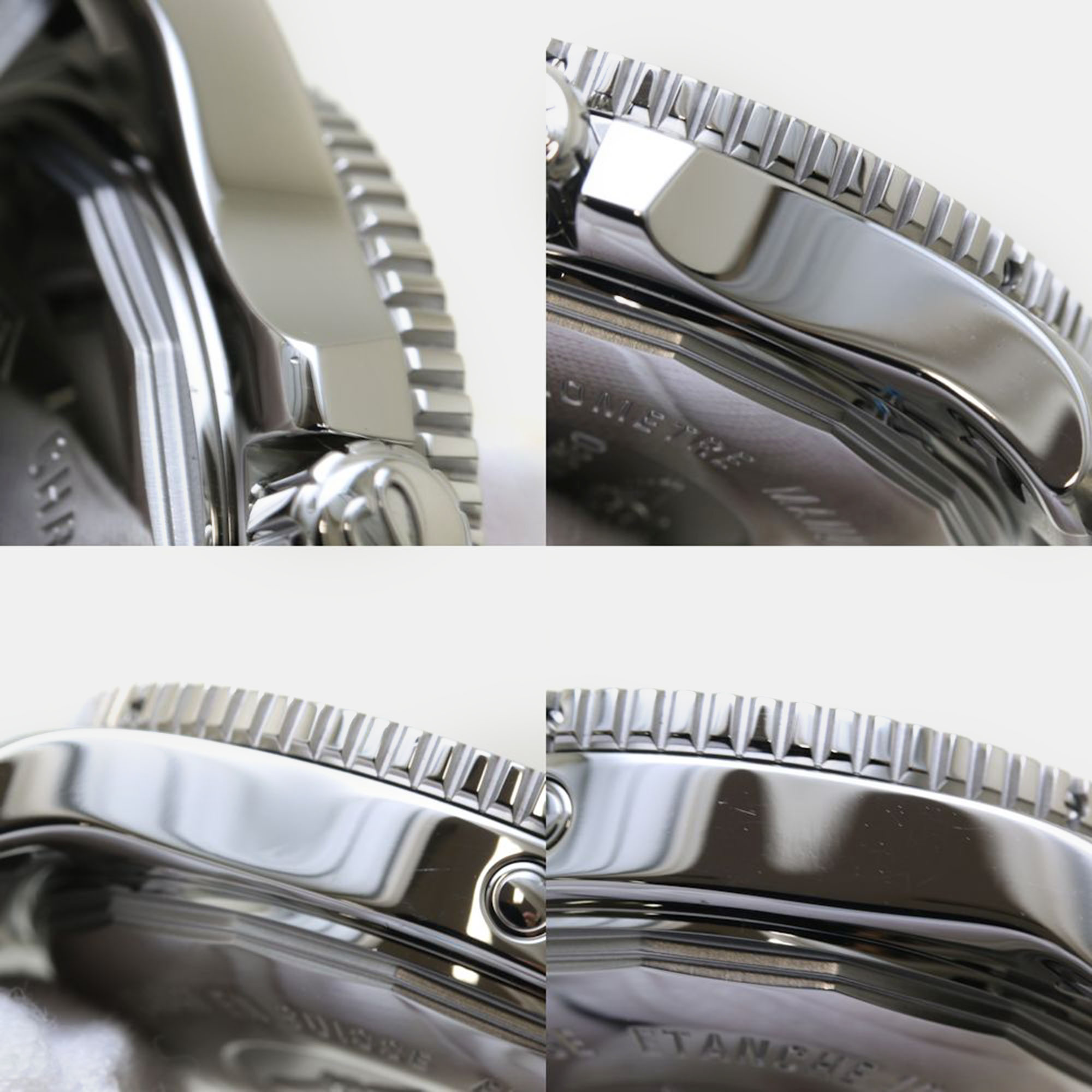 Breitling Blue Stainless Steel Superocean A17392D8/C910 Automatic Men`s Wristwatch 44 mm 