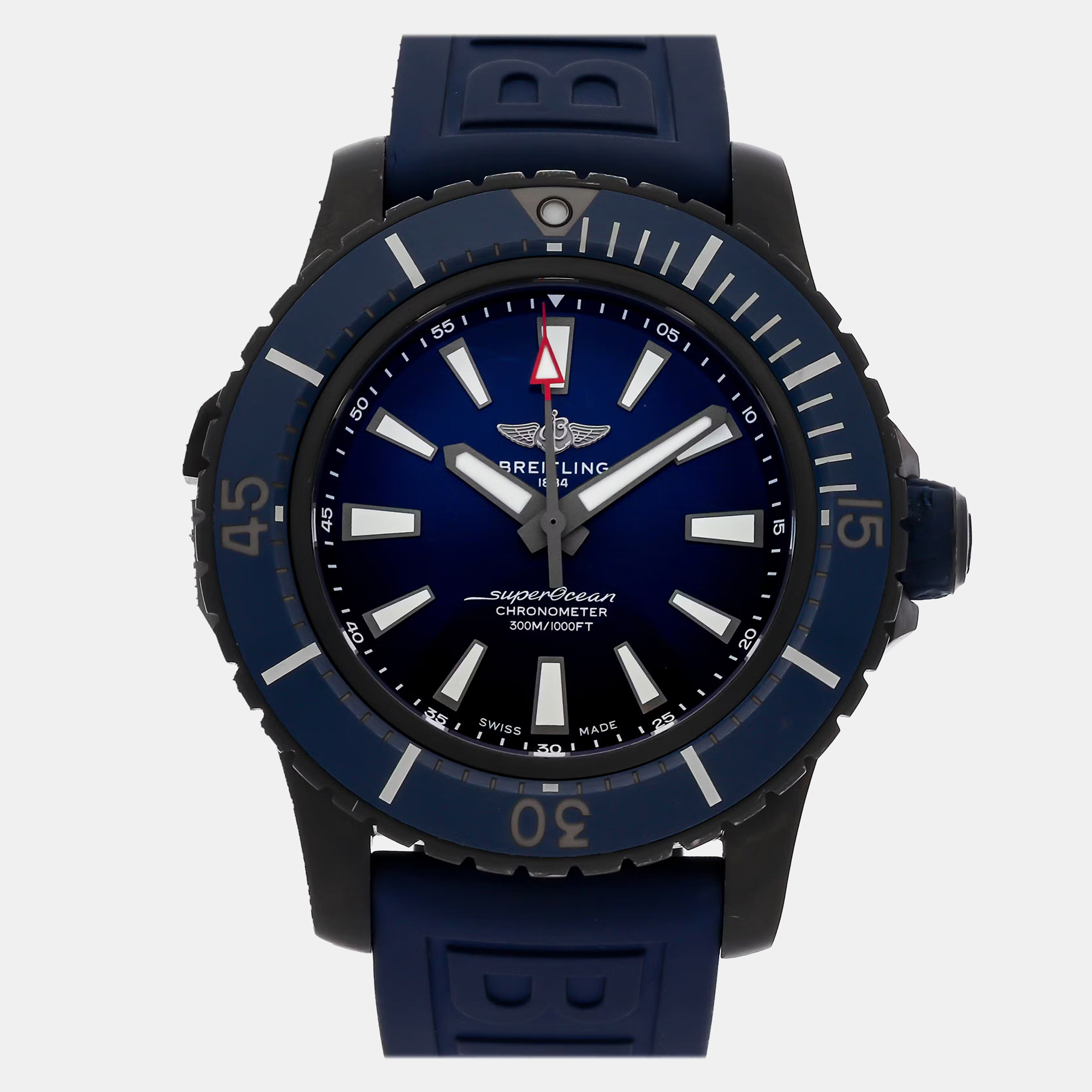 

Pre-Owned Breitling Superocean 48 mm, Blue