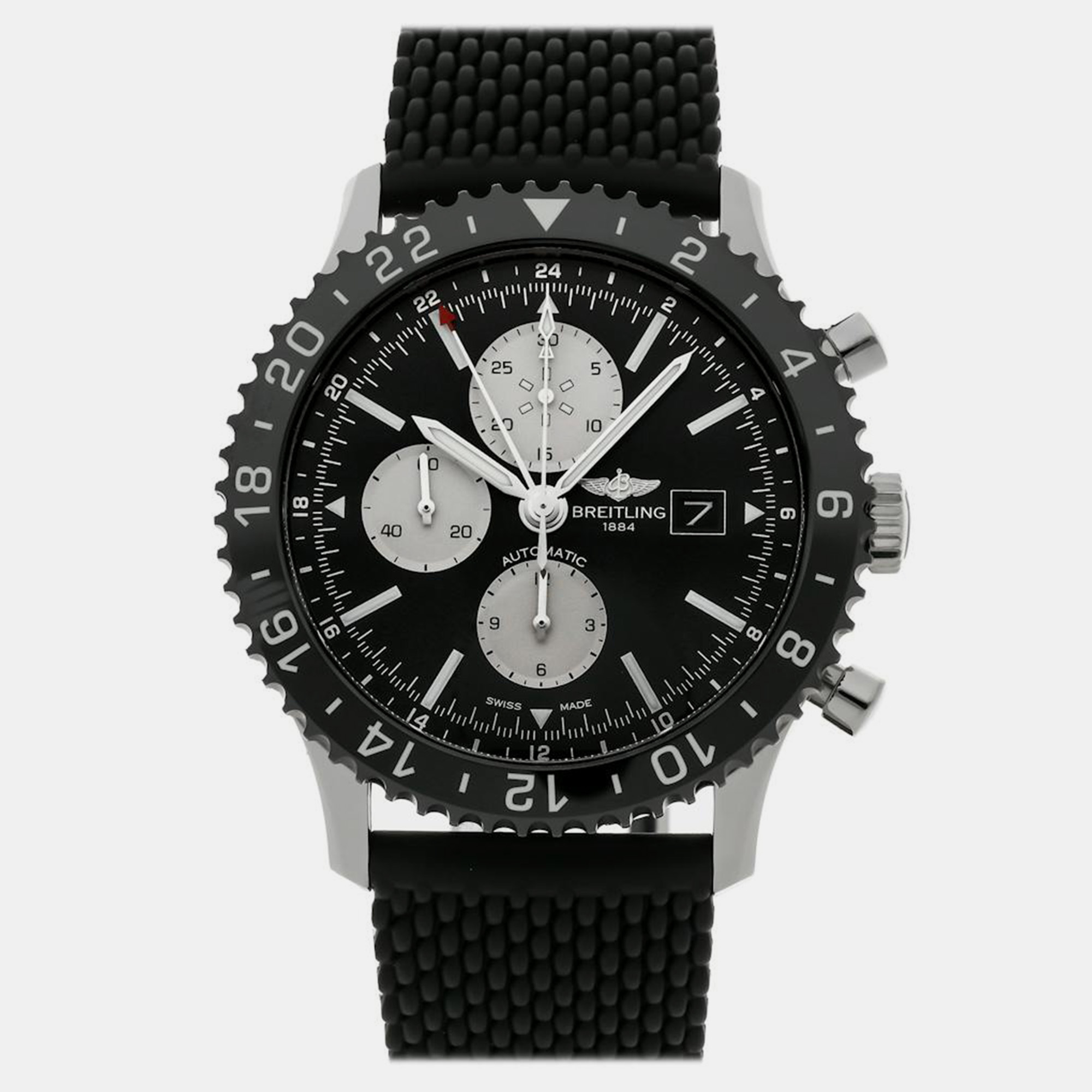 

Pre-Owned Breitling Chronoliner Y2431012/BE10 46 mm, Black