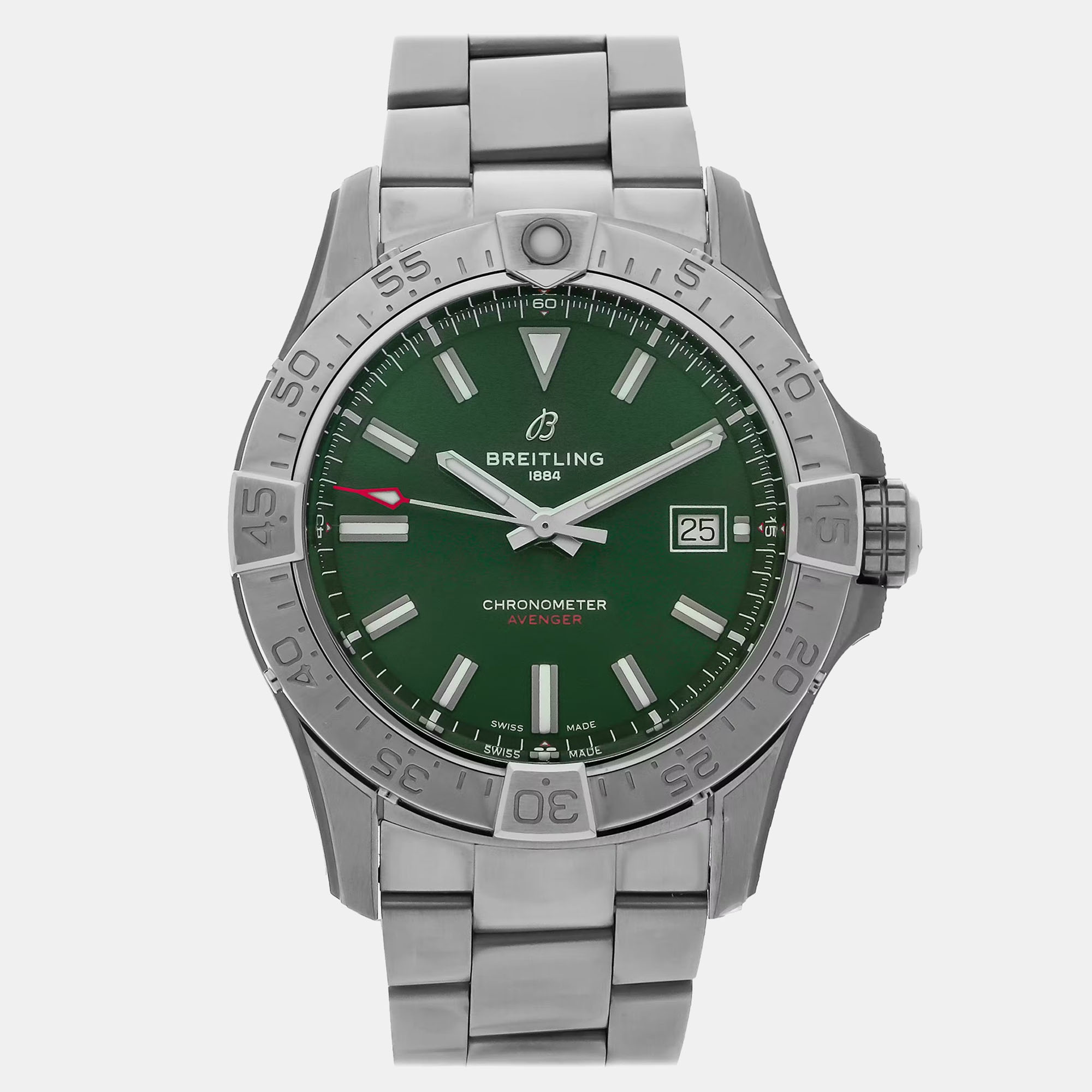 

Pre-Owned Breitling Avenger Men's Watch 42 mm, Green