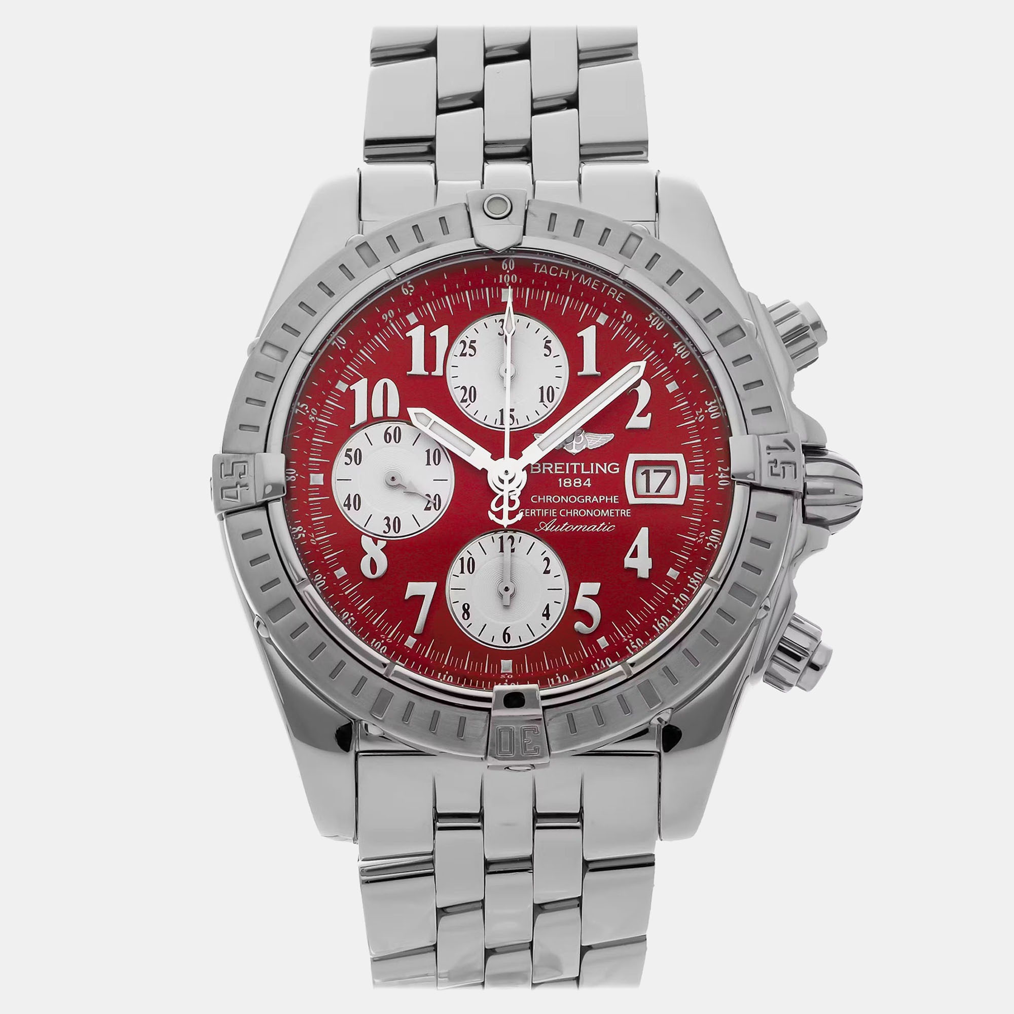 

Pre-Owned Breitling Chronomat Evolution A1335611/K508, Red