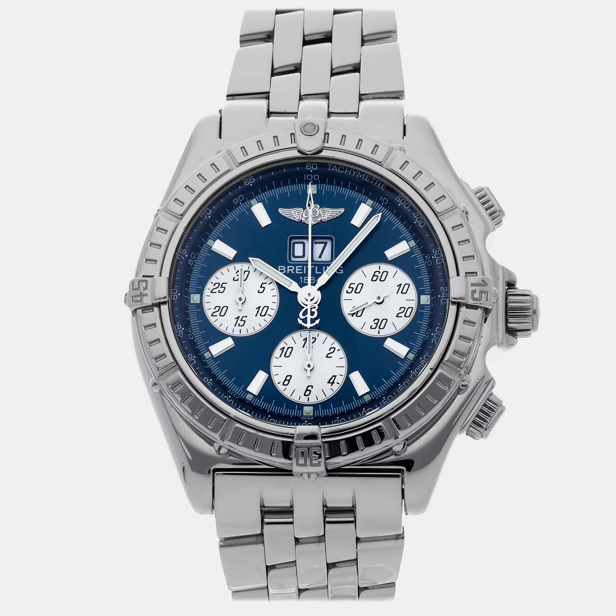 

Pre-Owned Breitling Crosswind Special A4435512/C516, Blue