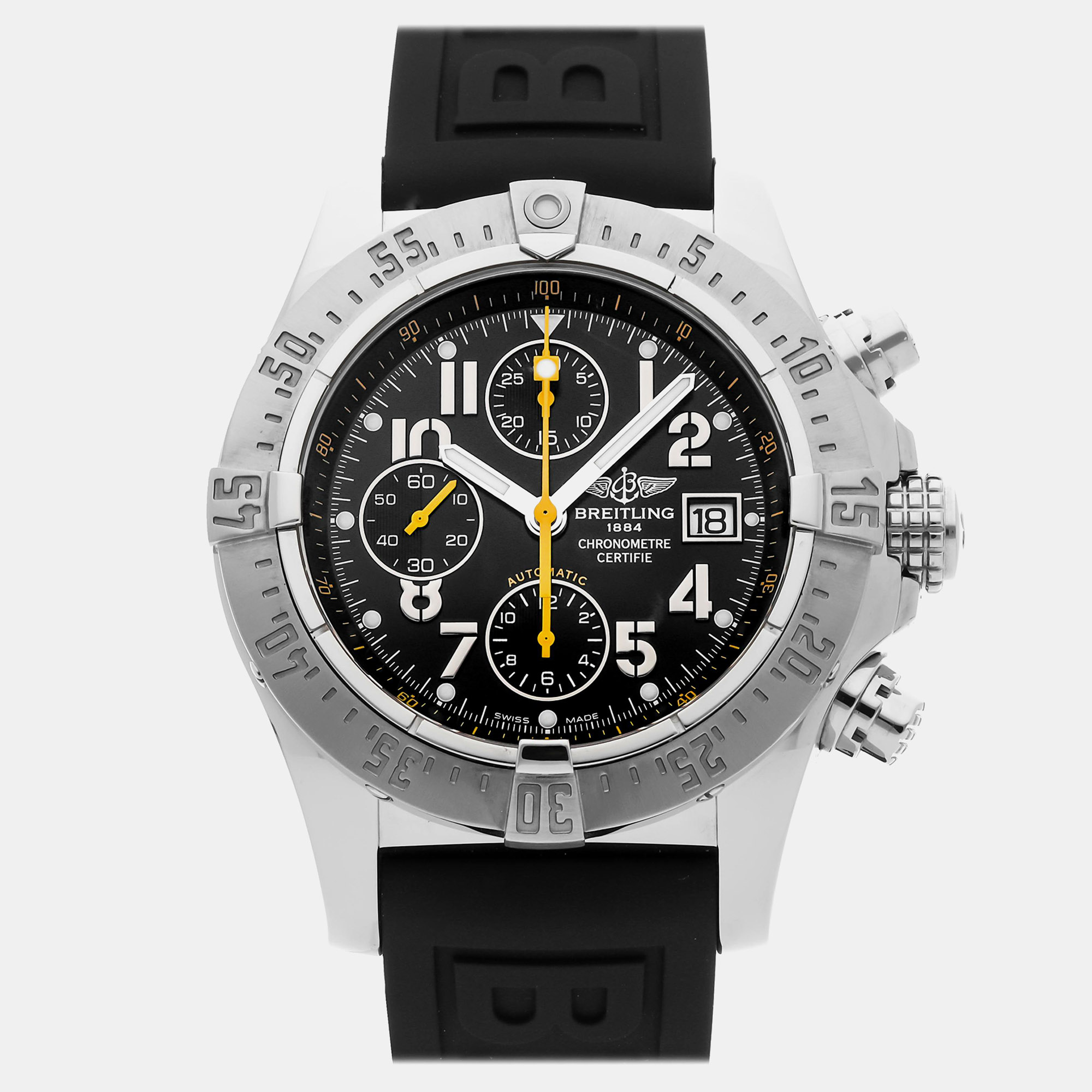 

Pre-Owned Breitling Avenger Skyland Limited Edition A13380Q8/BA44, Black