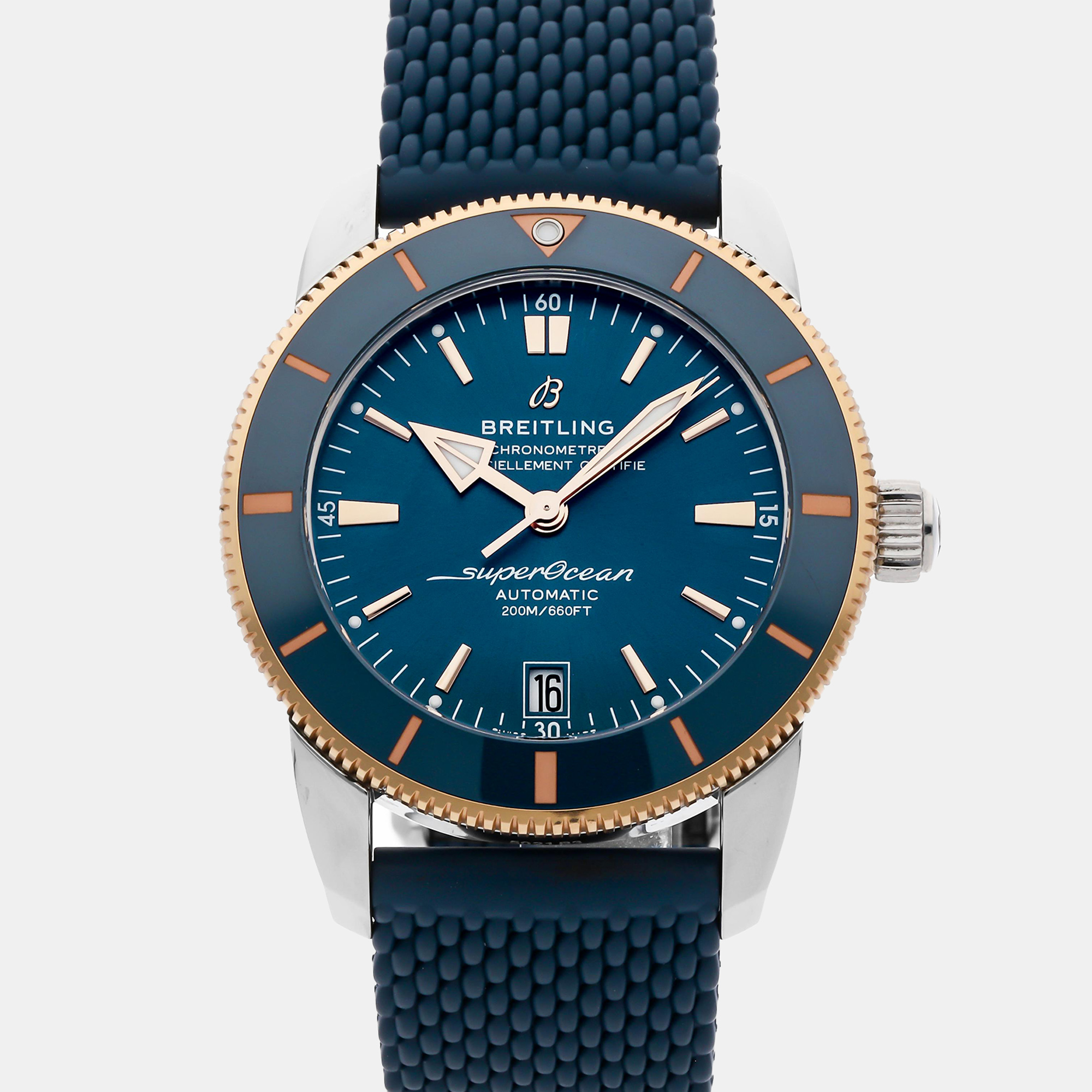 

Pre-Owned Breitling Superocean Heritage B20 UB2010161C1S1 42 mm, Blue