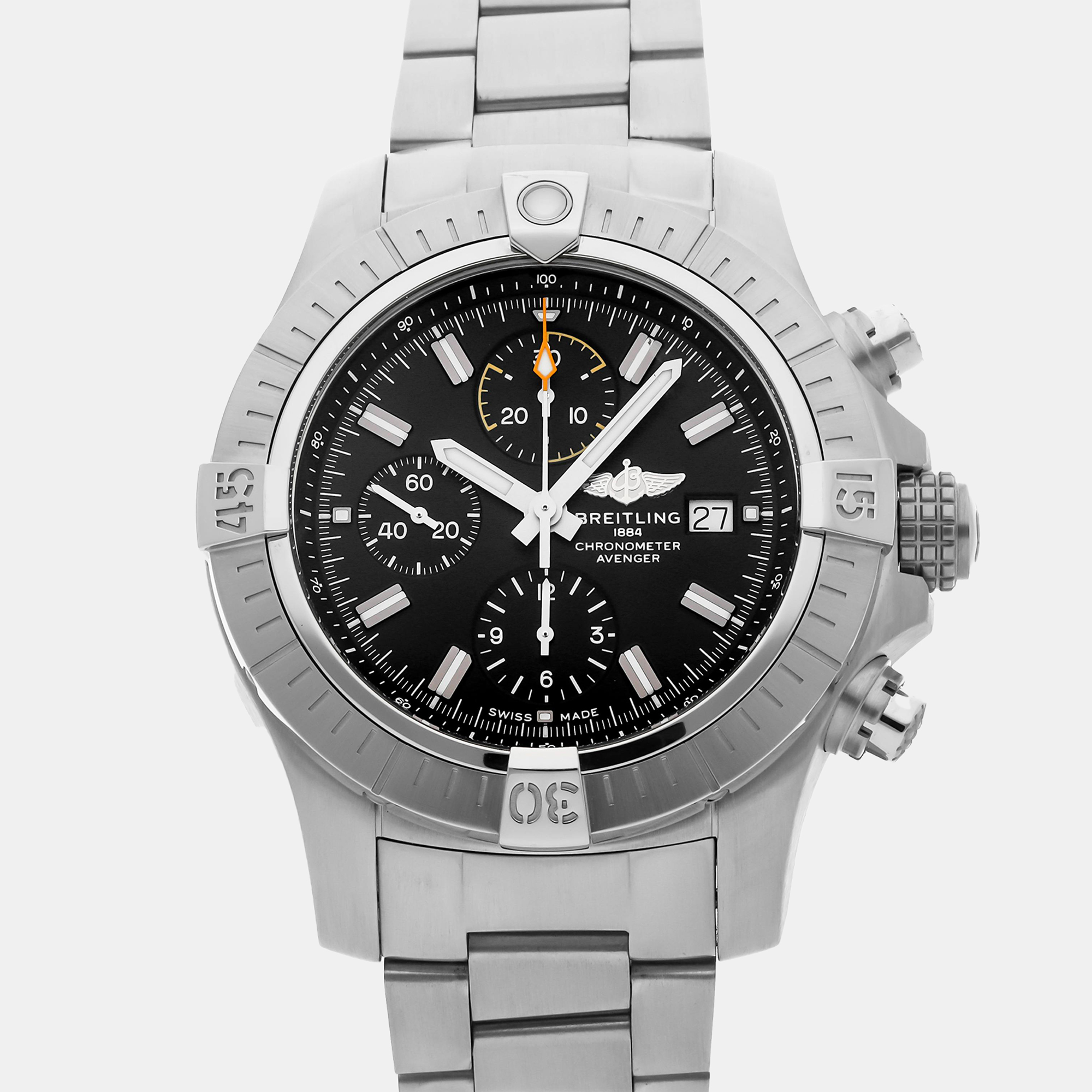 

Pre-Owned Breitling Avenger Chronograph A13317101B1A1 45 mm, Black