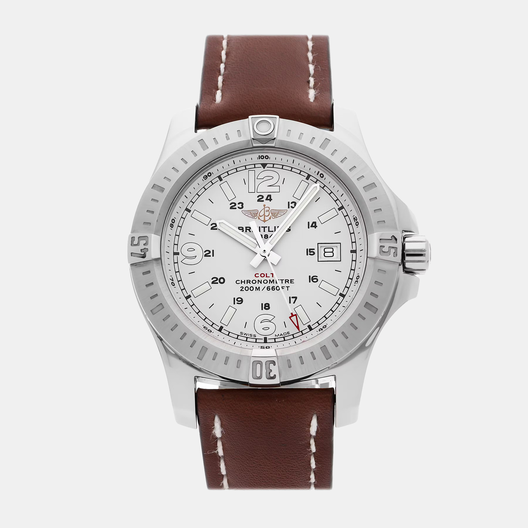 

Pre-Owned Breitling Colt A7438811/G792, Silver