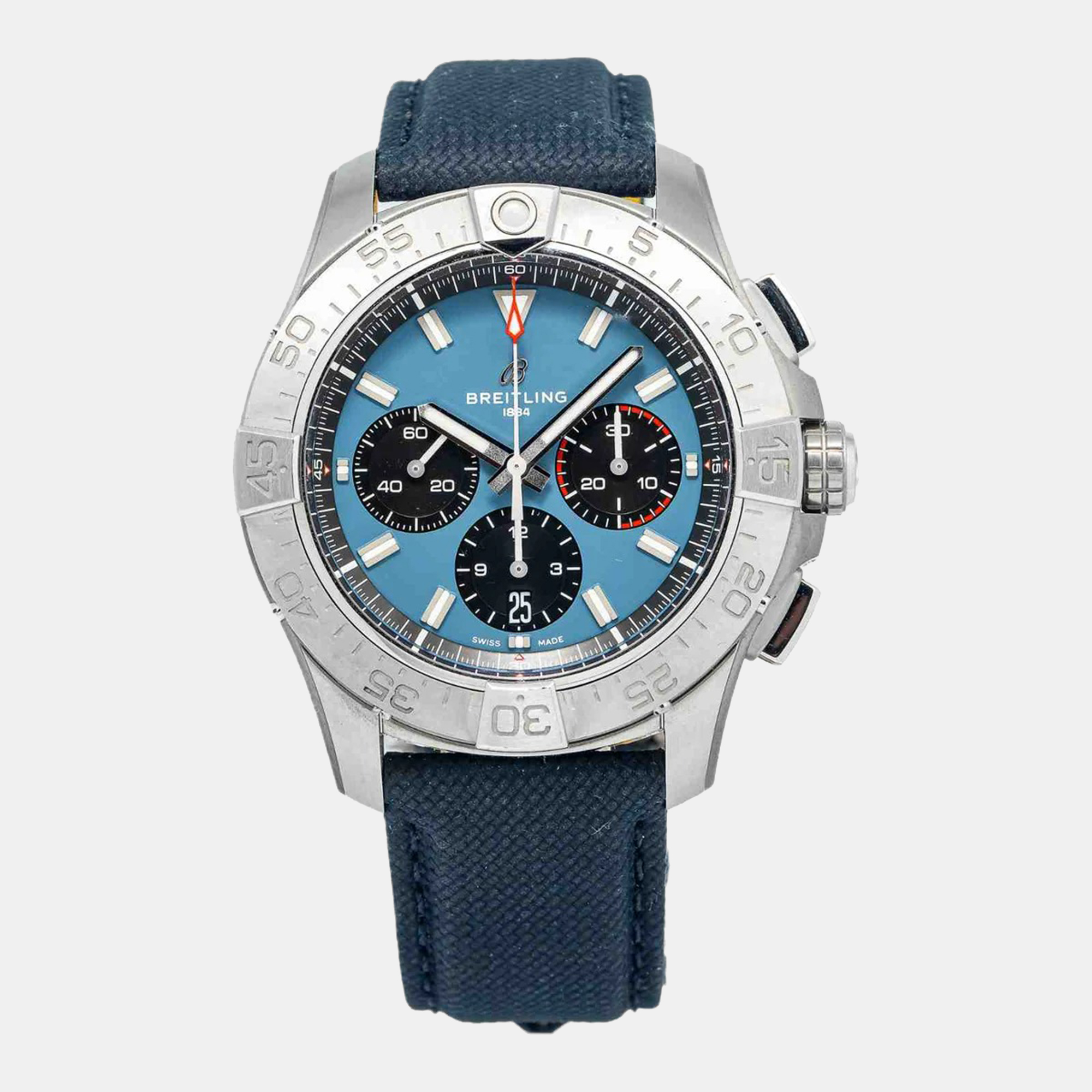 

Breitling Avenger AB0147 Automatic Blue Stainless Steel Men's Wristwatch