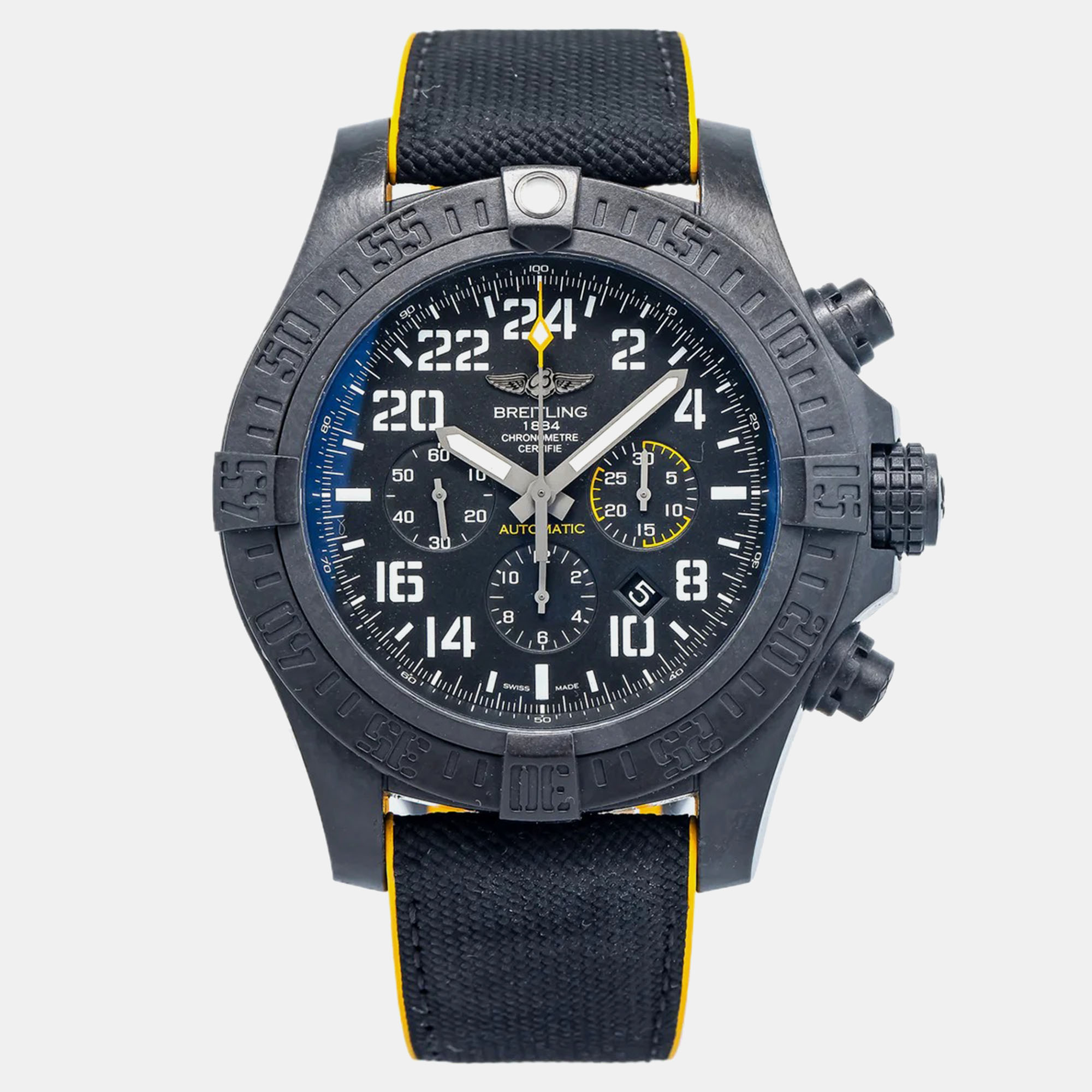 

Breitling Avenger Hurricane XB1210 Black Carbon Automatic Men's Wristwatch 50 mm