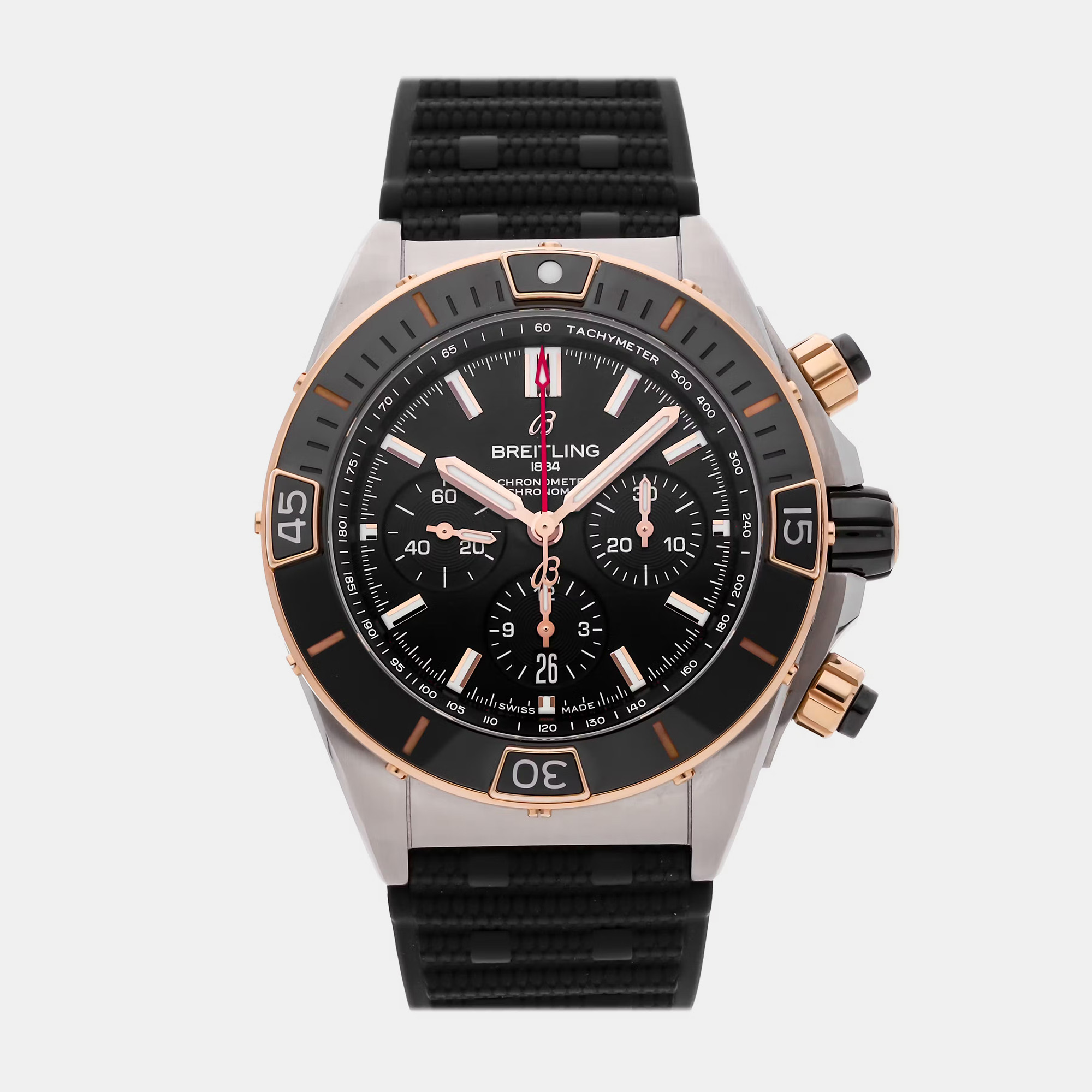 

Pre-Owned Breitling Super Chronomat B01, Black