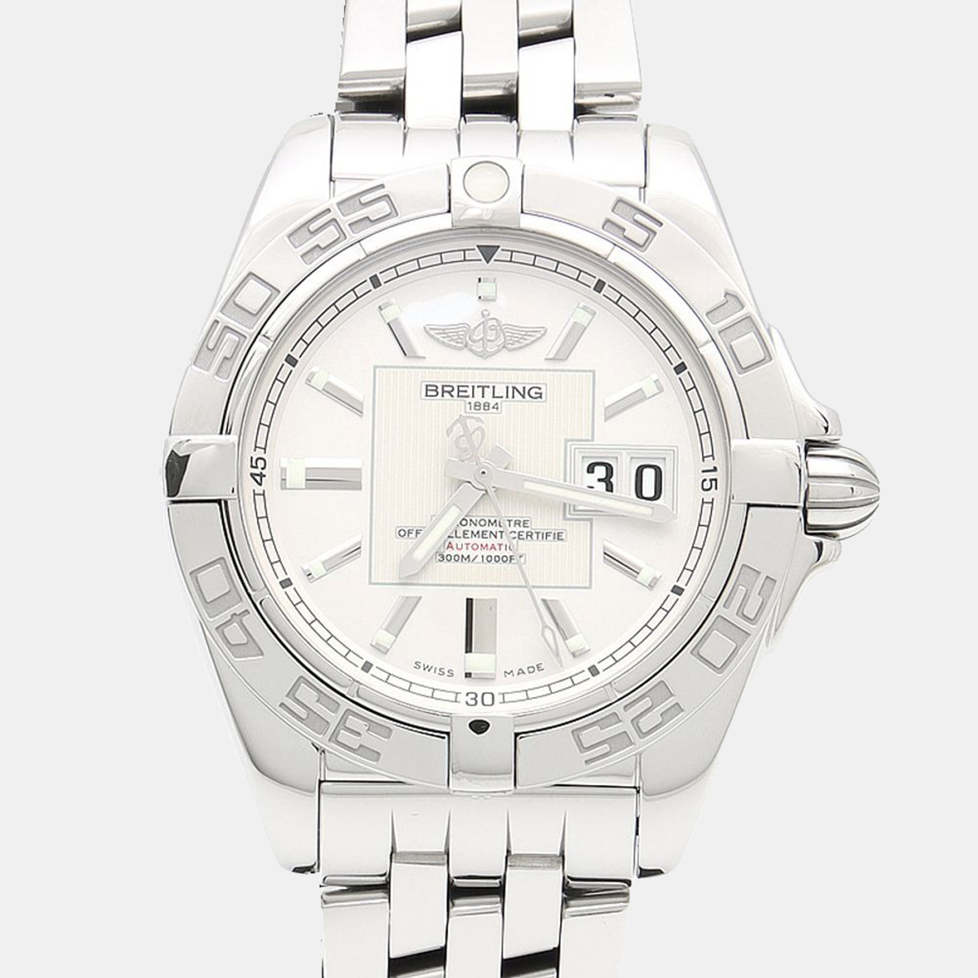 

Breitling Galactic A49350 Automatic Silver Stainless Steel Men's Wristwatch