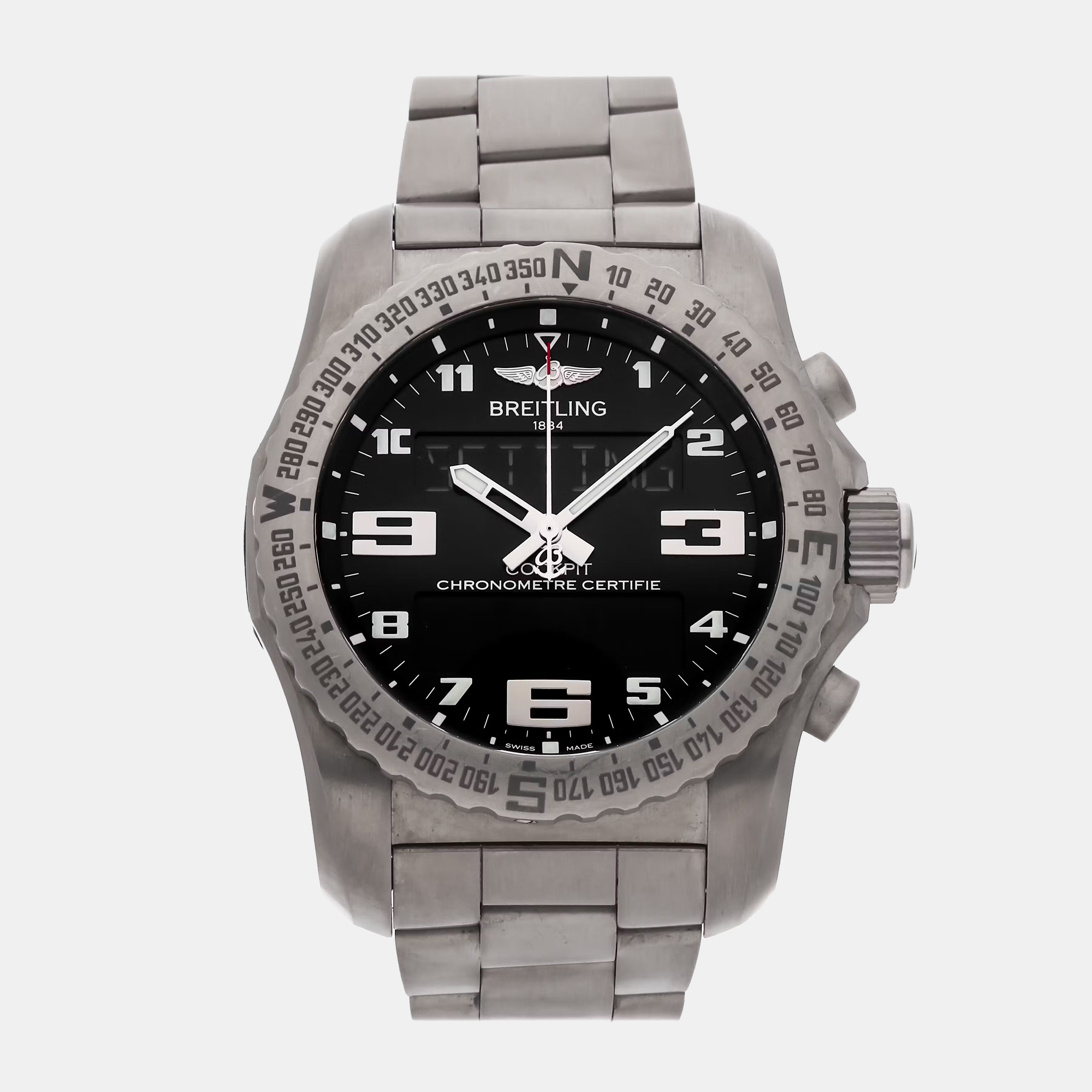 

Pre-Owned Breitling Cockpit B50 EB501022/BD40 46 mm, Black
