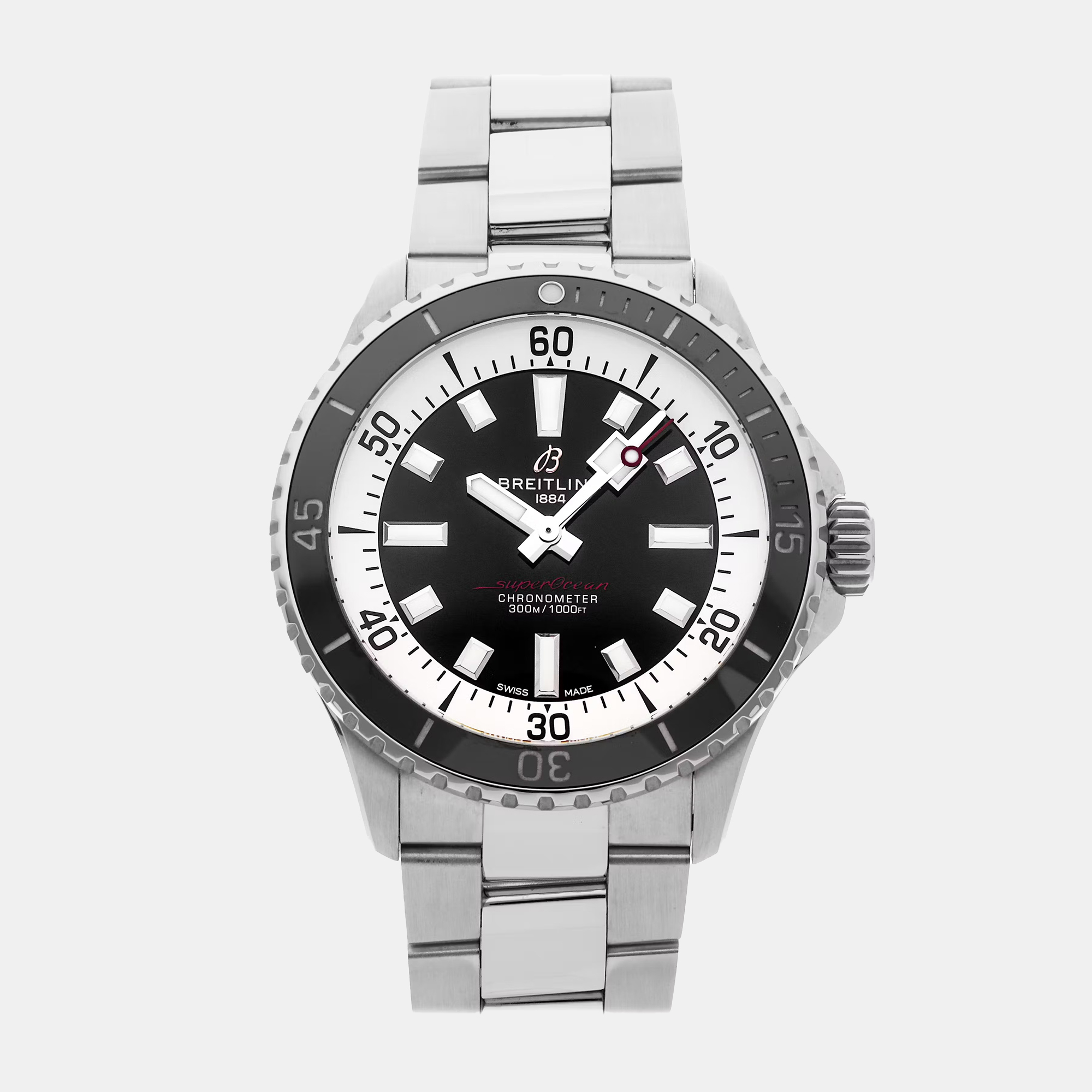 

Pre-Owned Breitling Superocean A17375211B1A1, Black