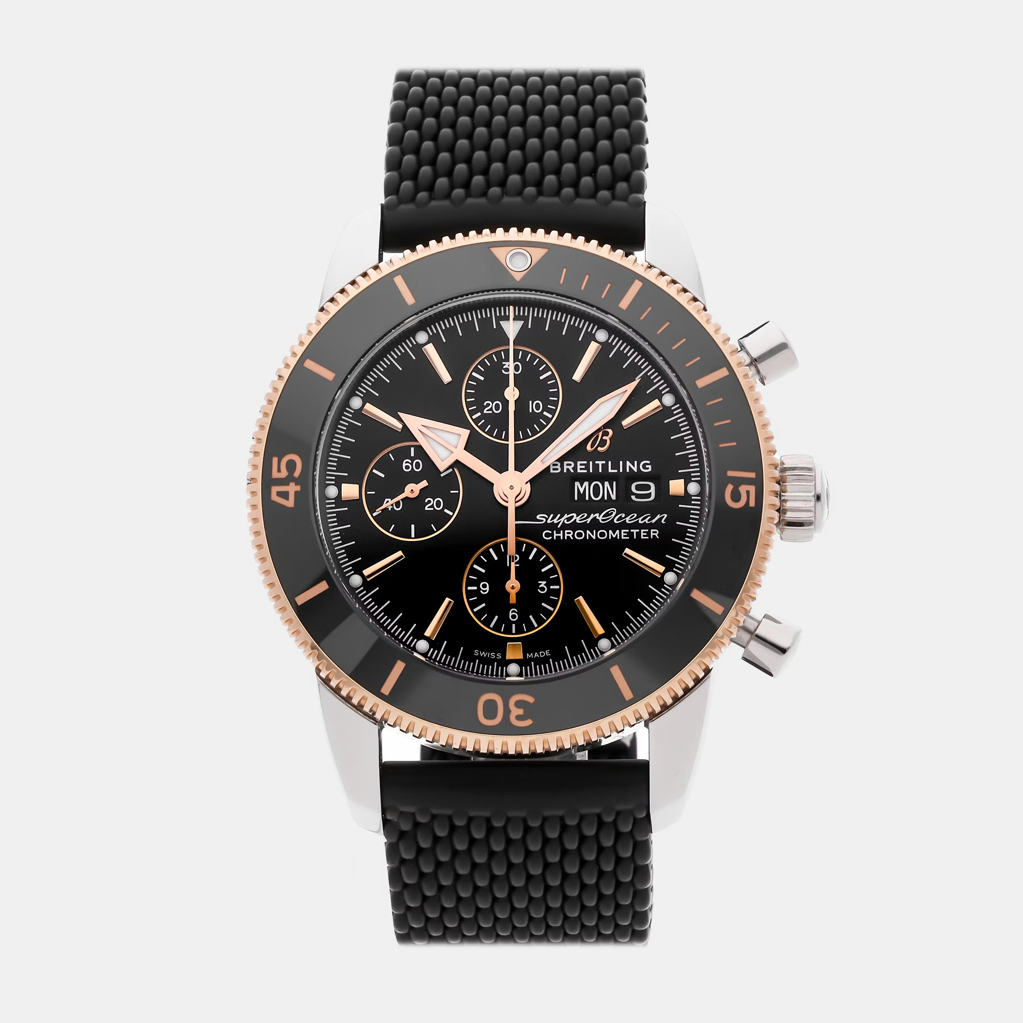 

Pre-Owned Breitling Superocean Heritage Chronograph U13313121B1S1 44 mm, Black