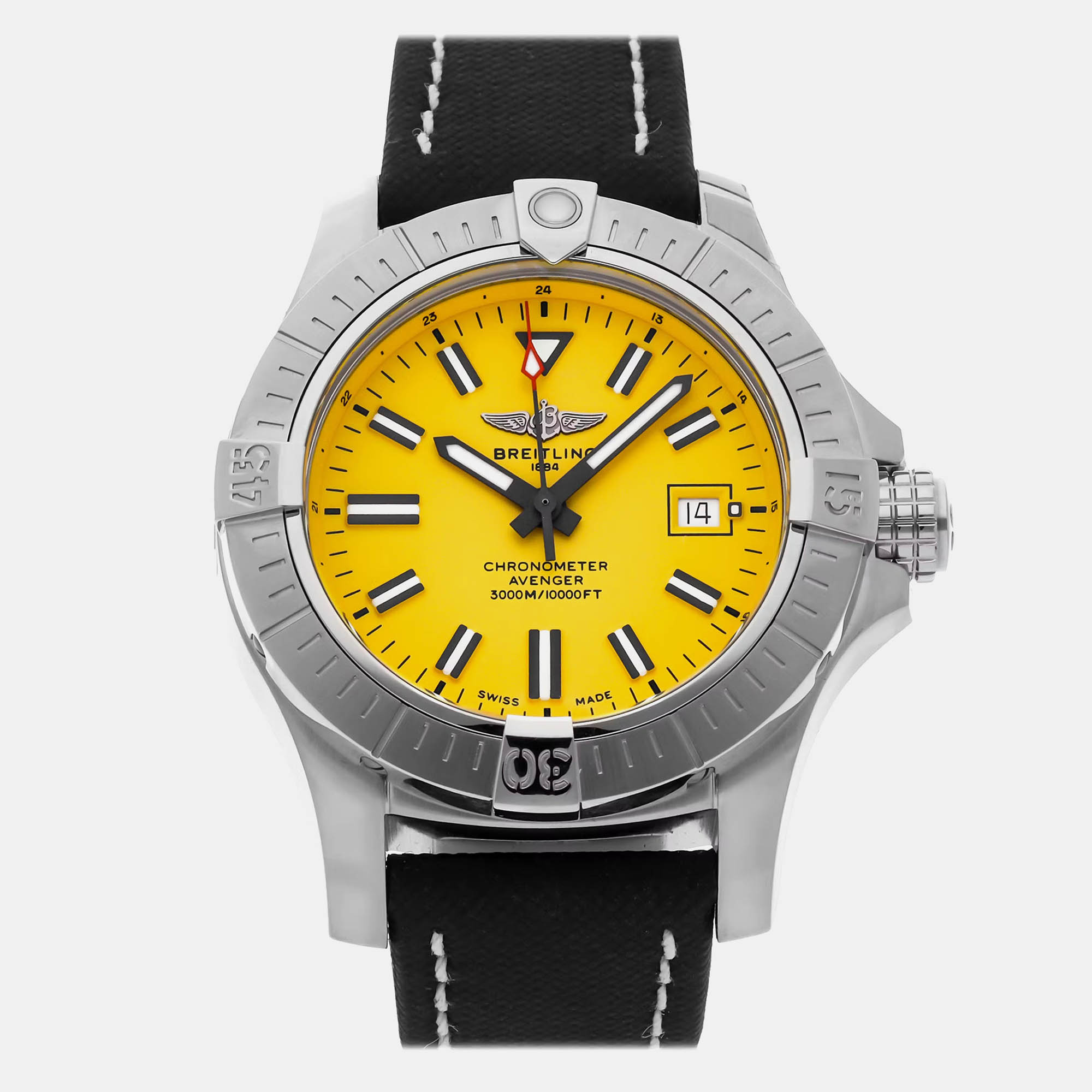 

Pre-Owned Breitling Avenger Seawolf A17319101I1X1, Yellow