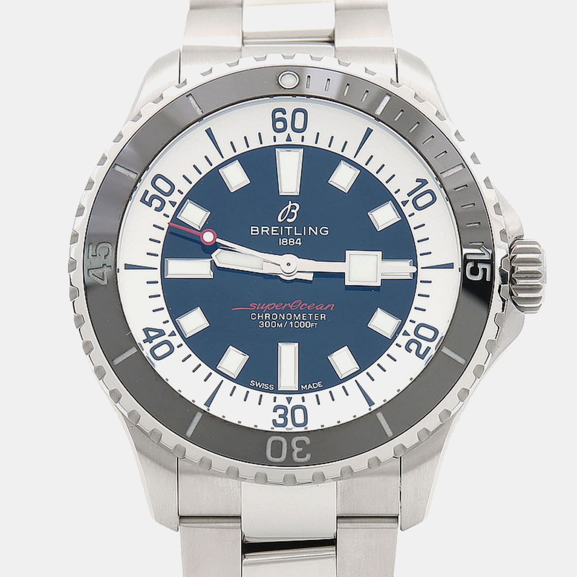 

Breitling Superocean A17376 Automatic Blue Stainless Steel Men's Wristwatch 44 mm