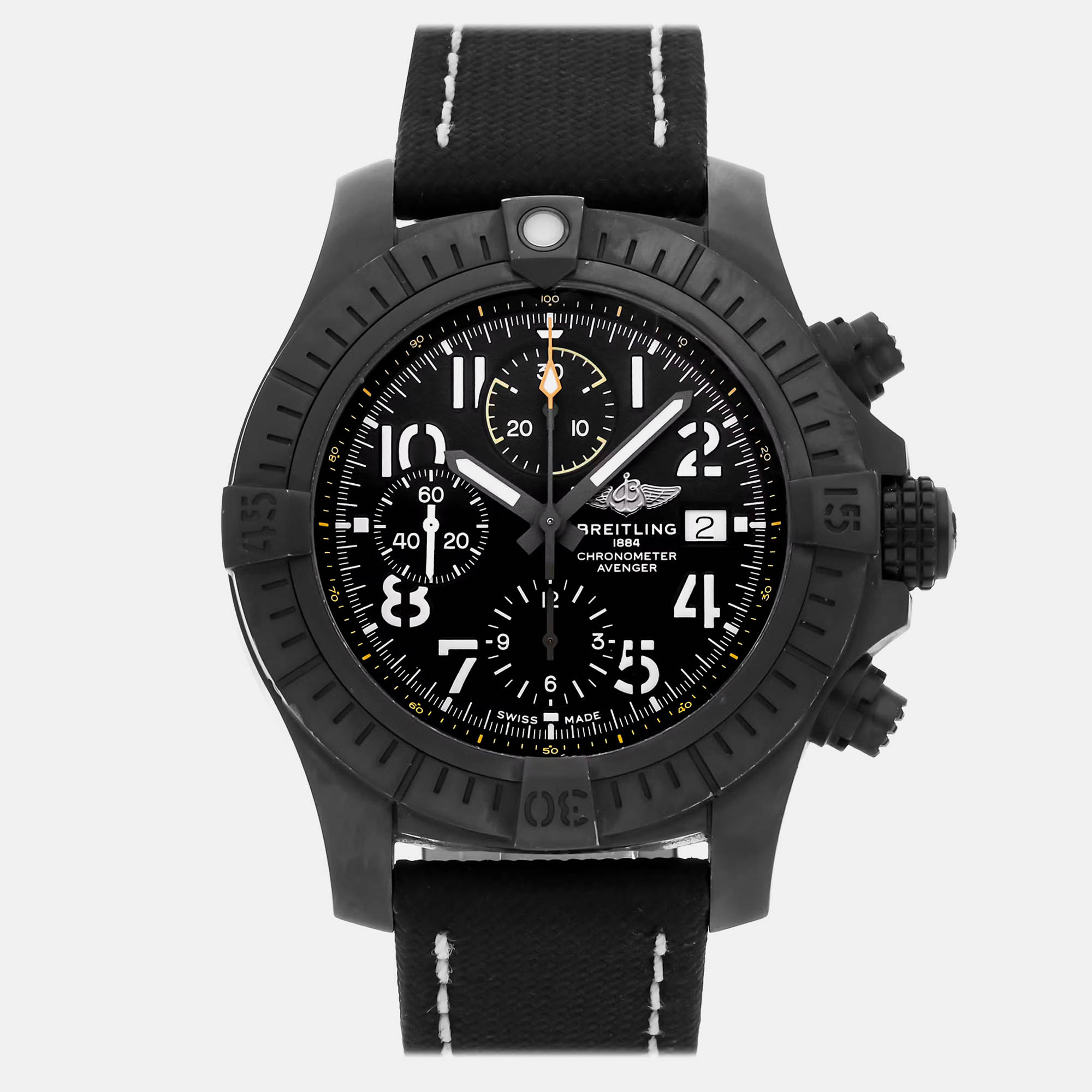 

Breitling Avenger V13317101B1X1 Automatic Black Titanium Men’s Wristwatch