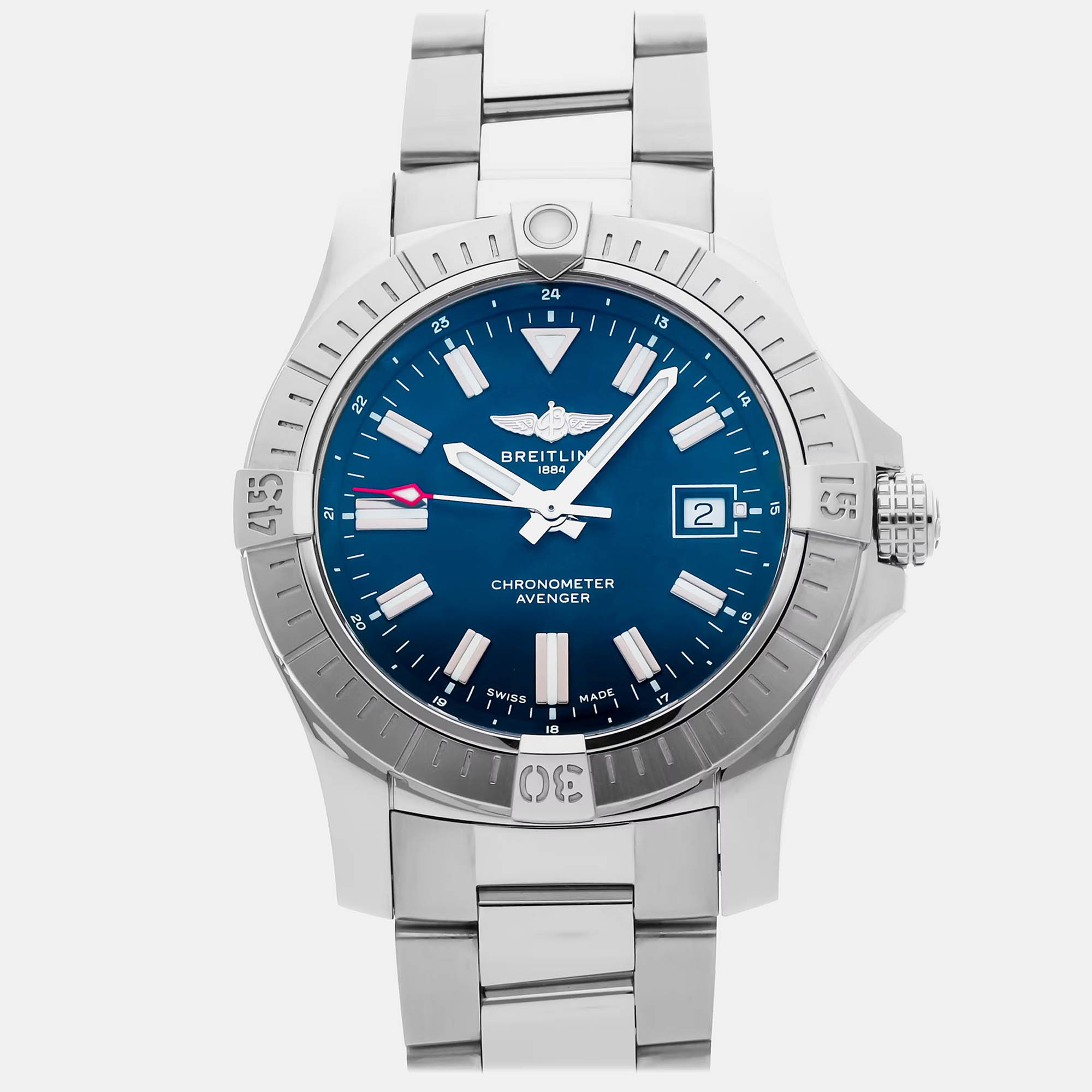 

Breitling Avenger A17318101C1A1 Automatic Blue Stainless Steel Men’s Wristwatch 43 mm