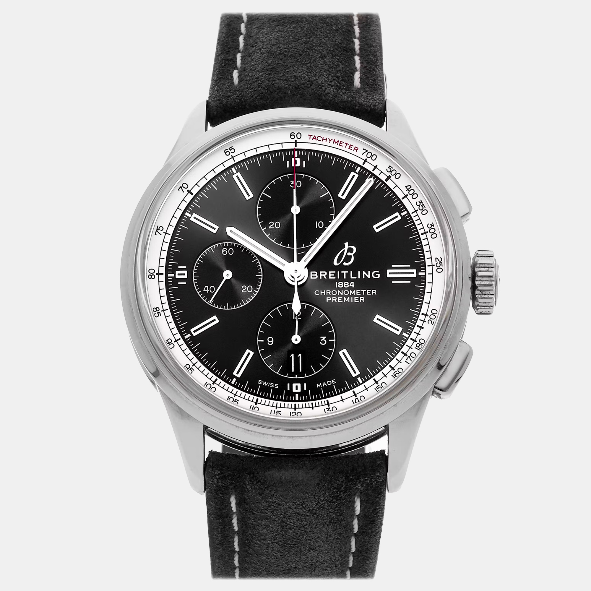 

Breitling Premier A13315351B1X2 Automatic Black Stainless Steel Men’s Wristwatch 42 mm