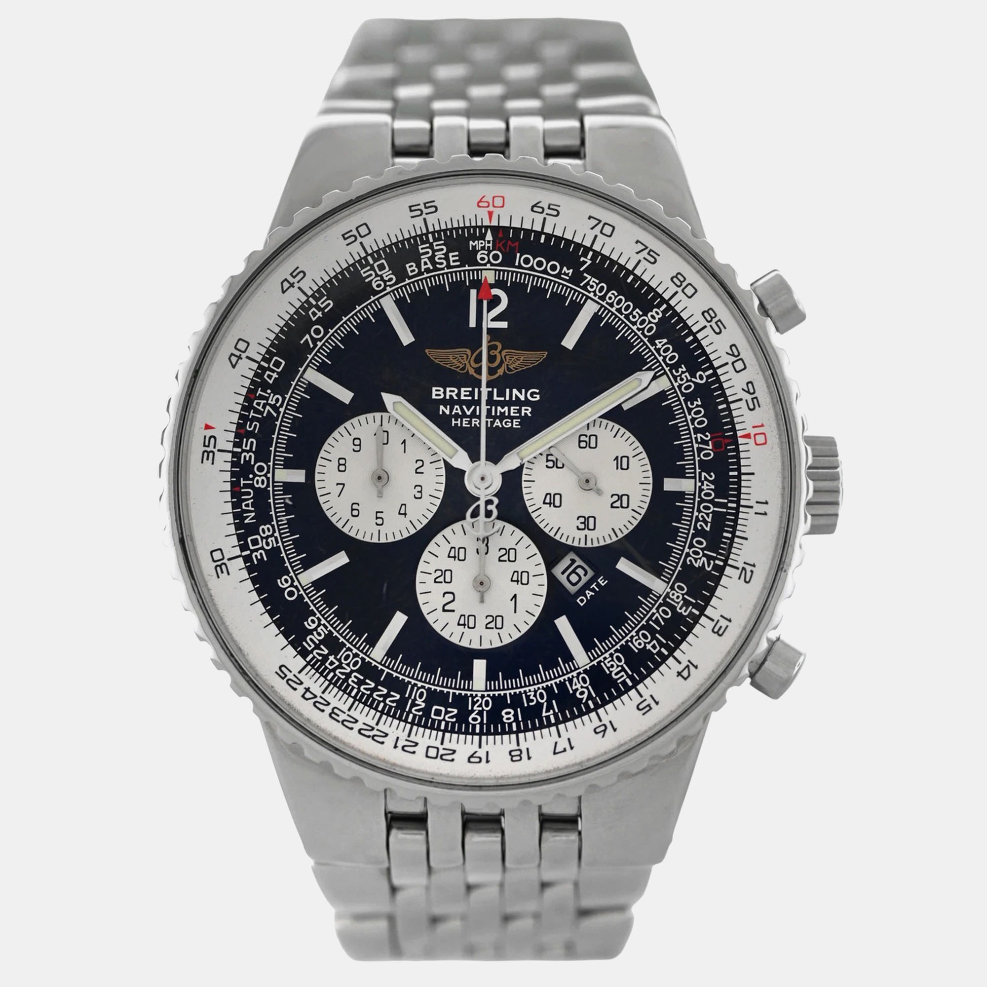 

Breitling Navitimer A35340 Automatic Black Stainless Steel Men's Wristwatch 43 mm