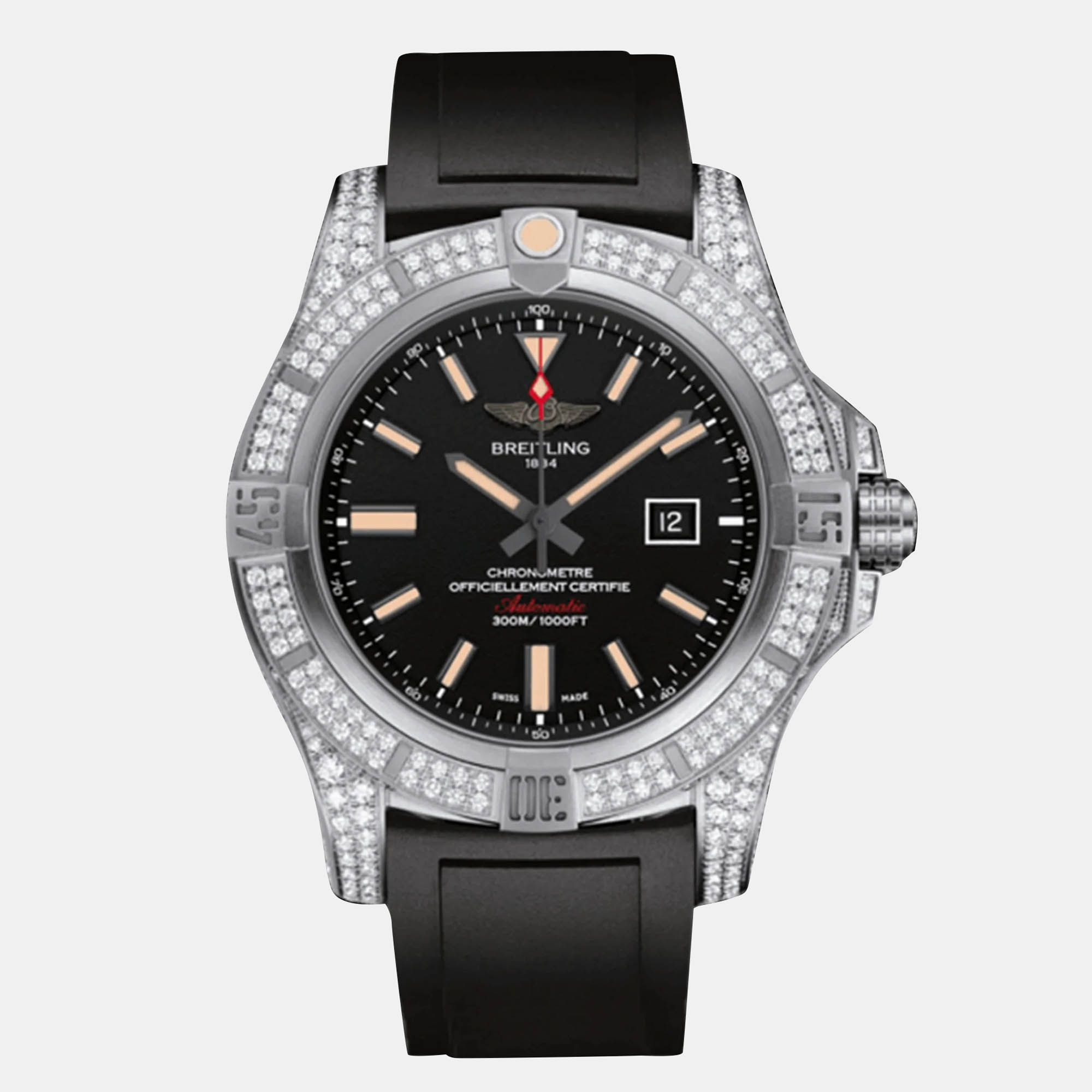 

Breitling Avenger E1731063/BD12 Automatic Black Titanium Men’s Wristwatch 48 mm