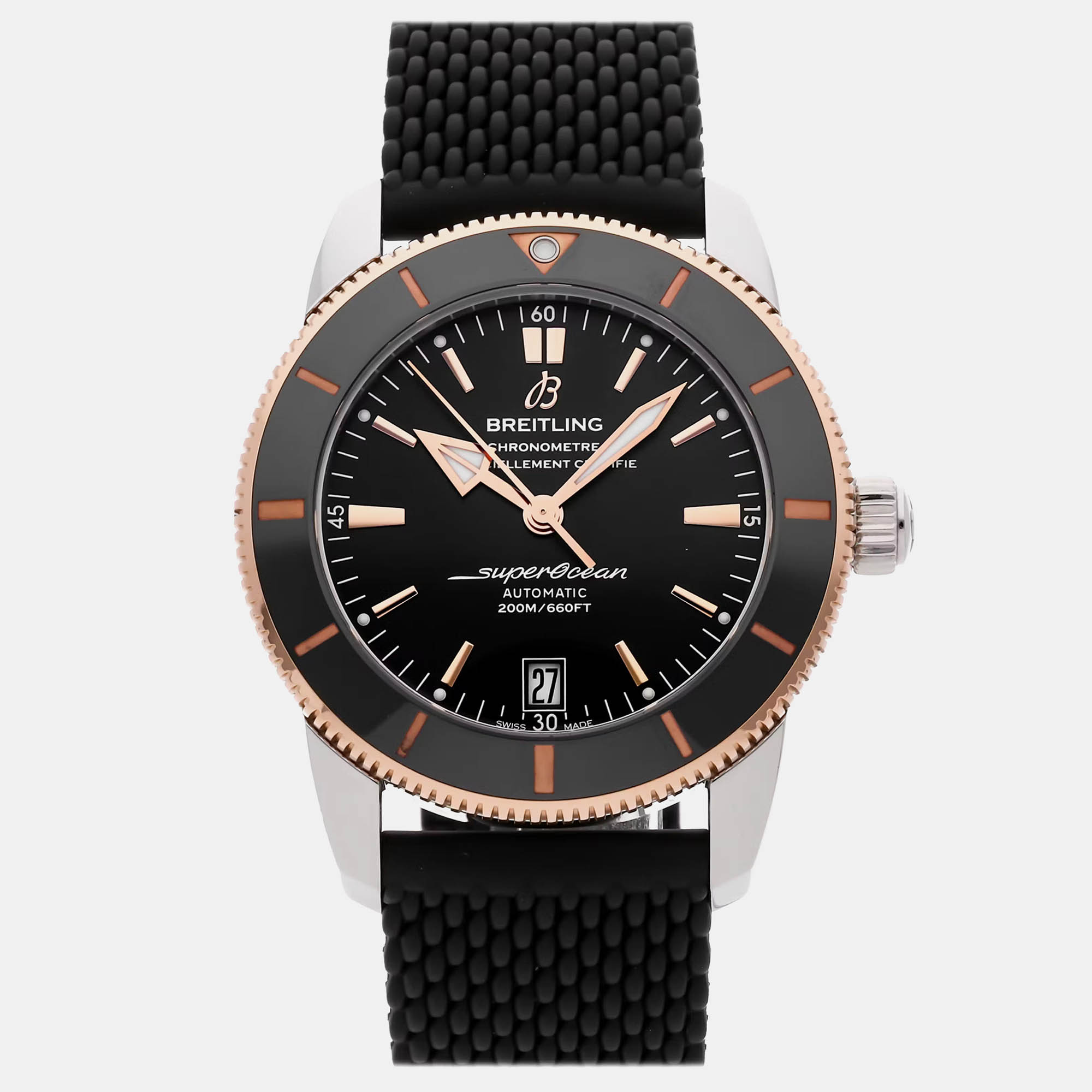 

Pre-Owned Breitling Superocean Heritage B20 Men's Watch Automatic 42 mm, Black