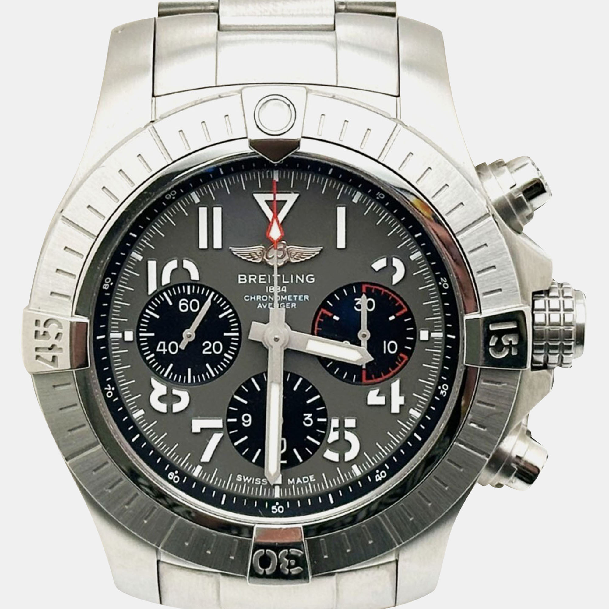 

Breitling Avenger B01 AB0182 Automatic Grey Stainless Steel Men's Wristwatch 45 mm