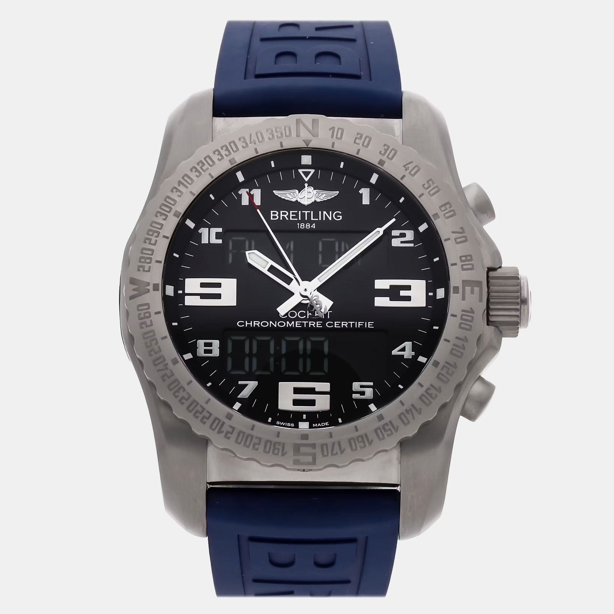 

Pre-Owned Breitling Cockpit B50 EB501022/BD40 46 mm, Black