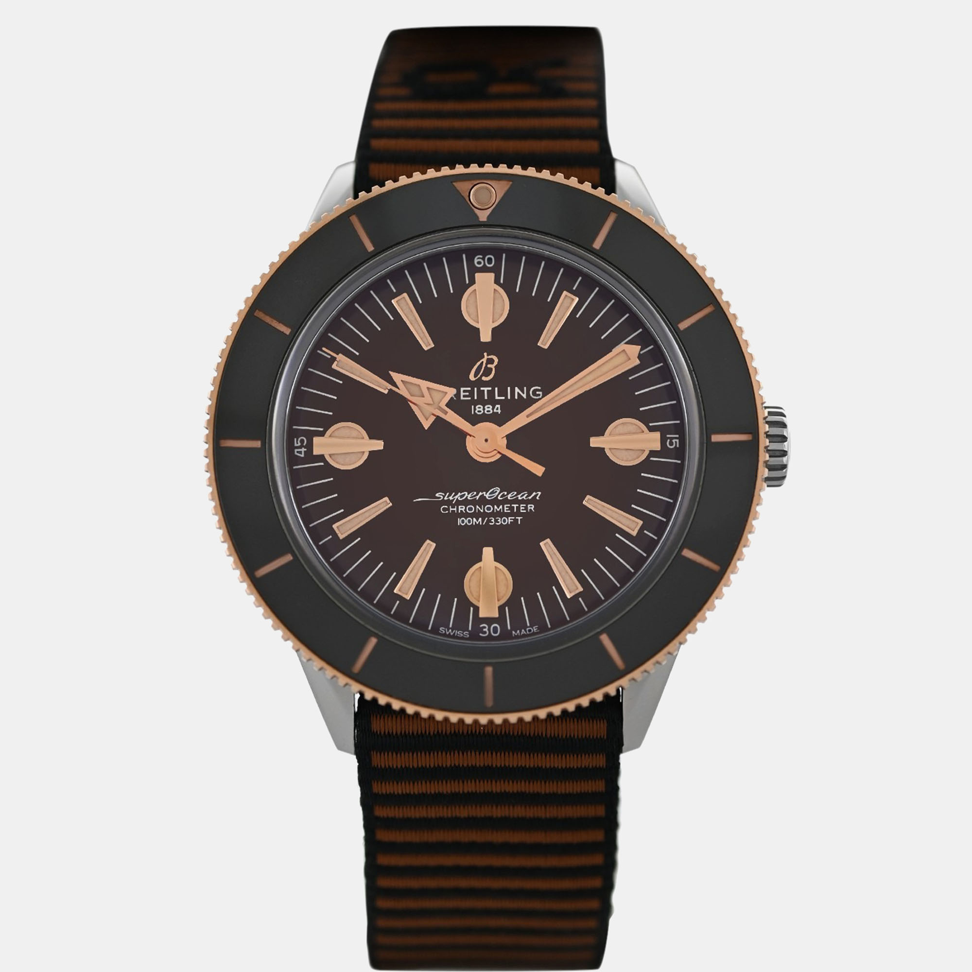 

Breitling Superocean Heritage '57 Outerknown U10370 Automatic Brown 18k Gold Men's Wristwatch 42 mm